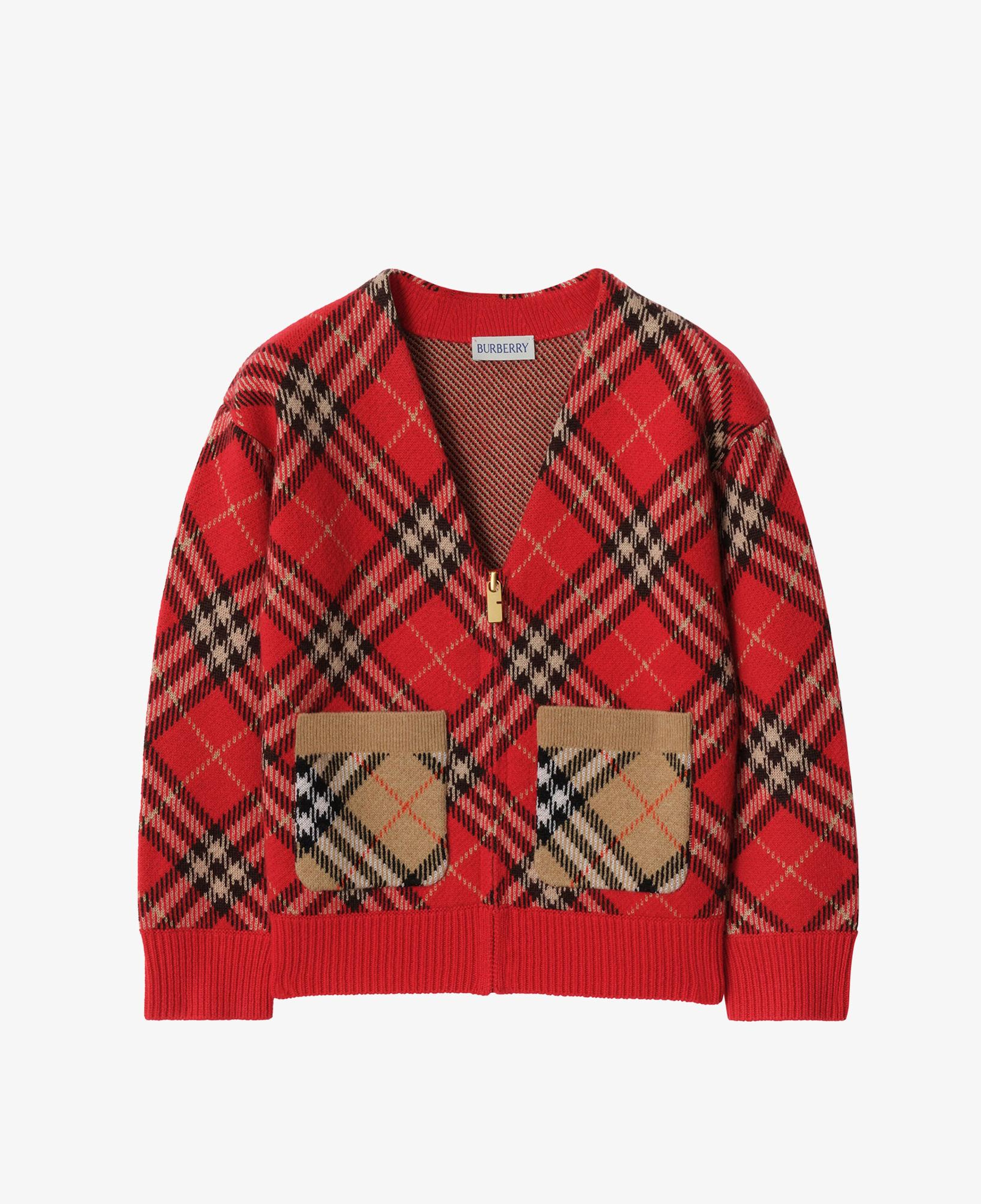 Burberry Wıllıs Çocuk Kırmızı Hırka