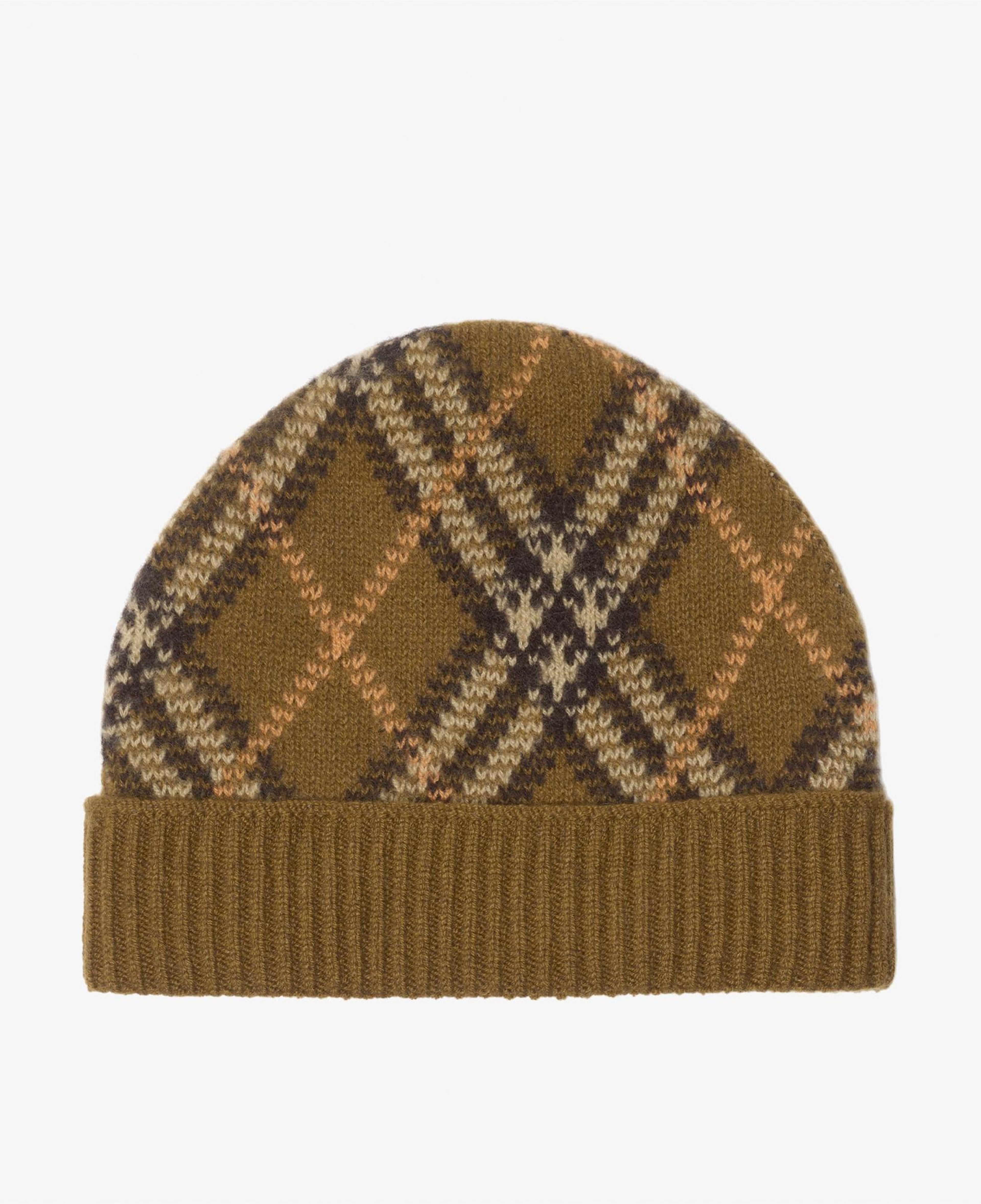 Burberry Check Kaşmir Erkek Haki Bere