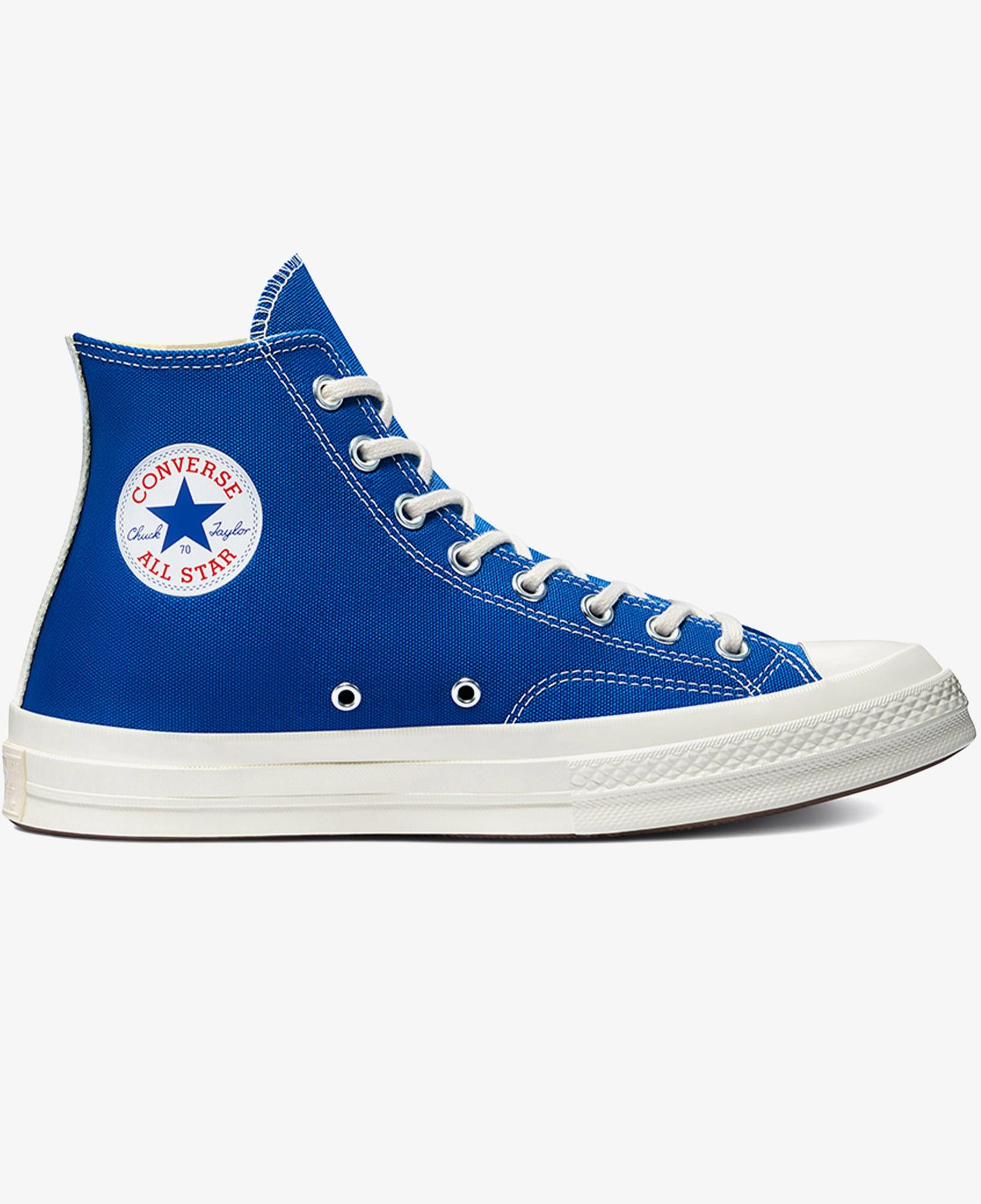 Converse X Comme Des Garçons Play Chuck 70 Unisex Mavi Bilekli Sneaker