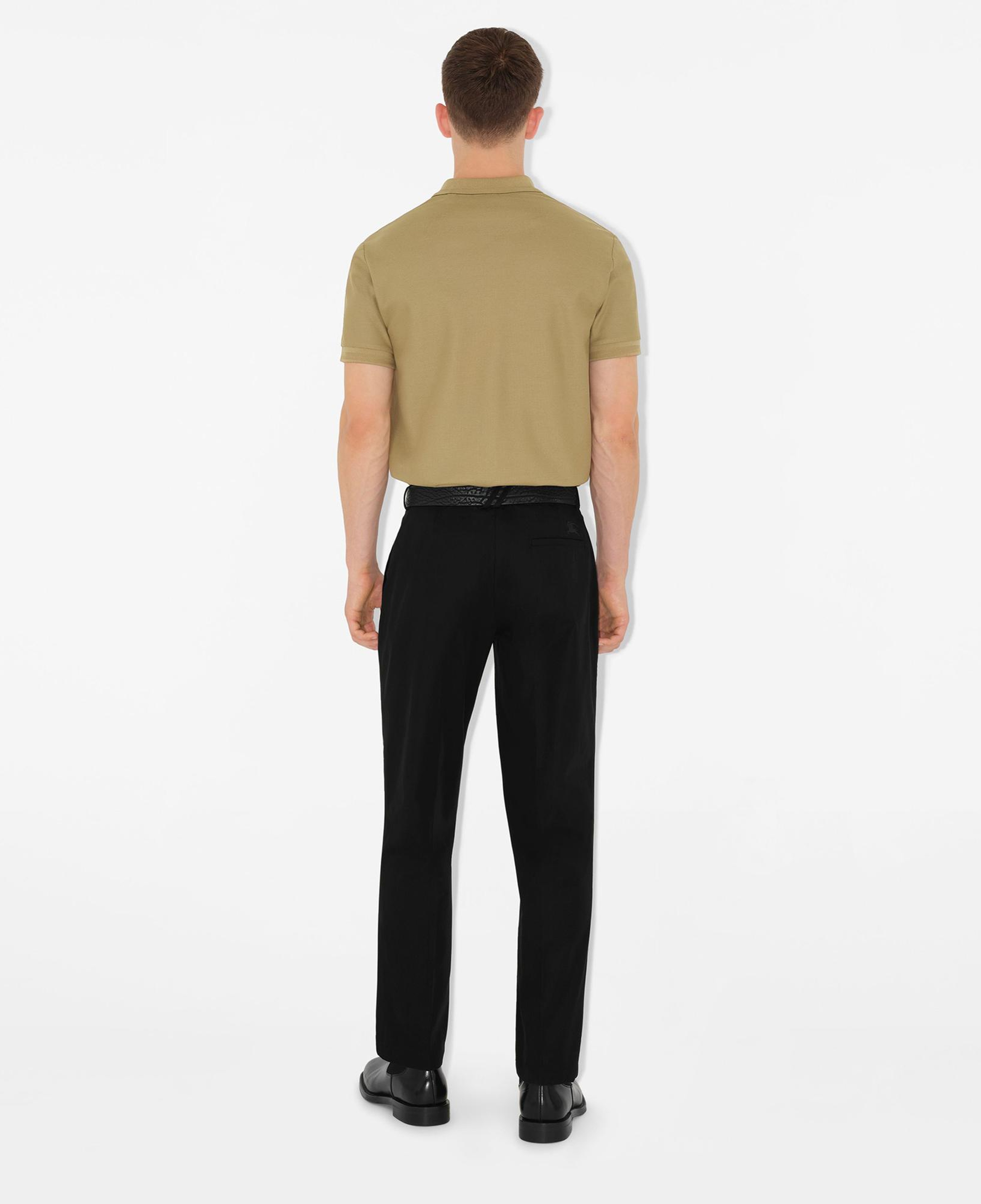 Burberry Eddie Cotton Erkek Bej Polo