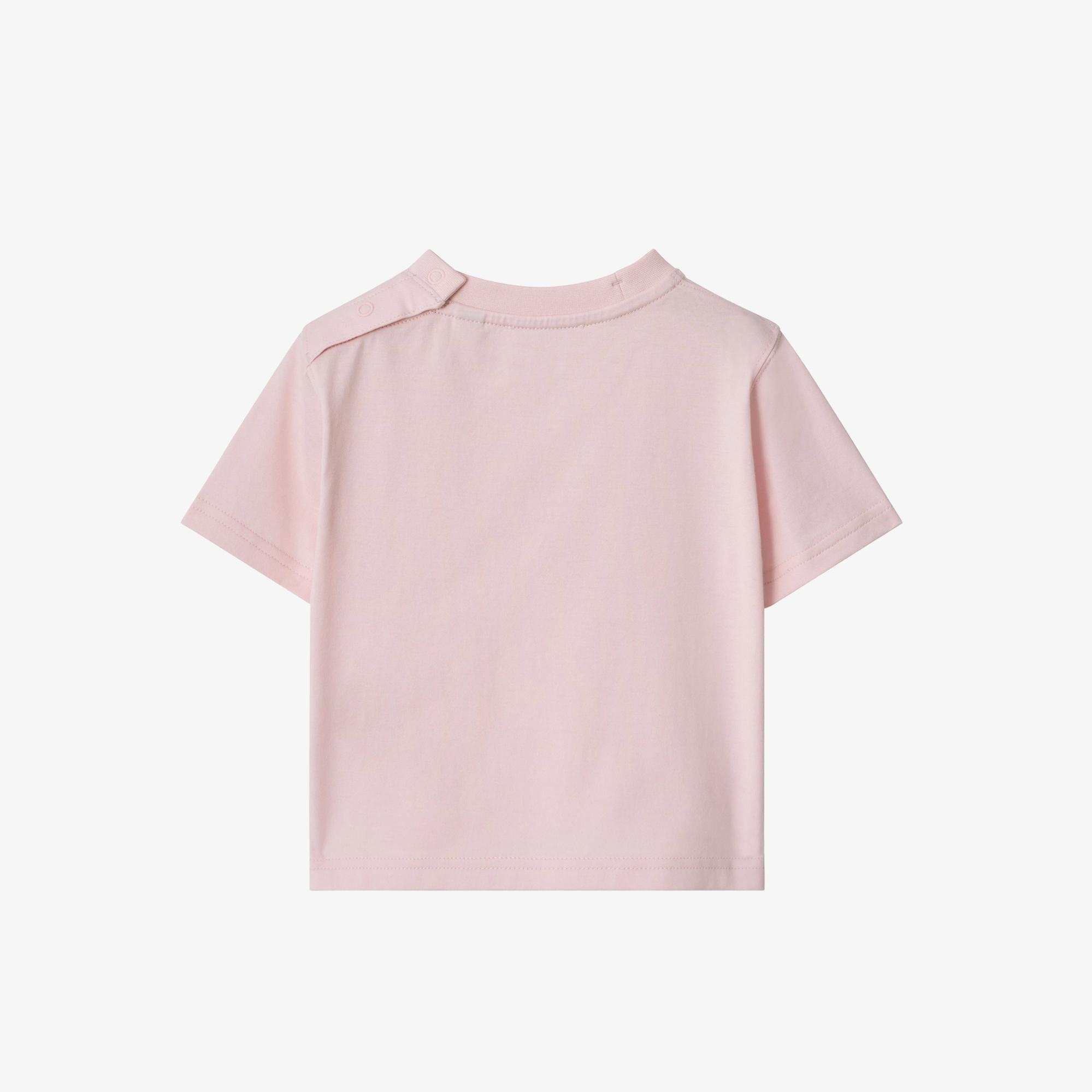 Burberry Cedar Teddy Çocuk Pembe T-Shirt