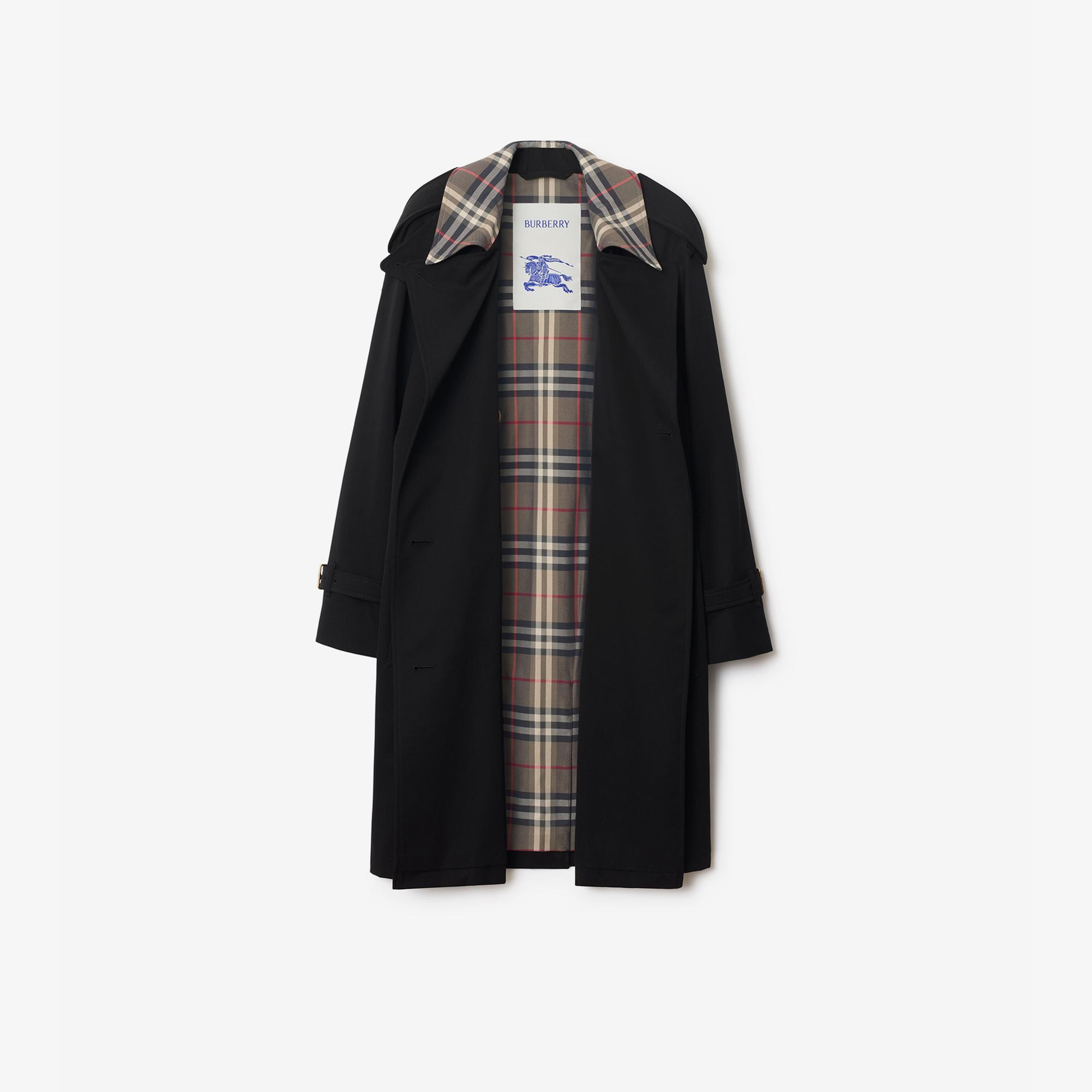 Burberry Kadın Siyah Trençkot