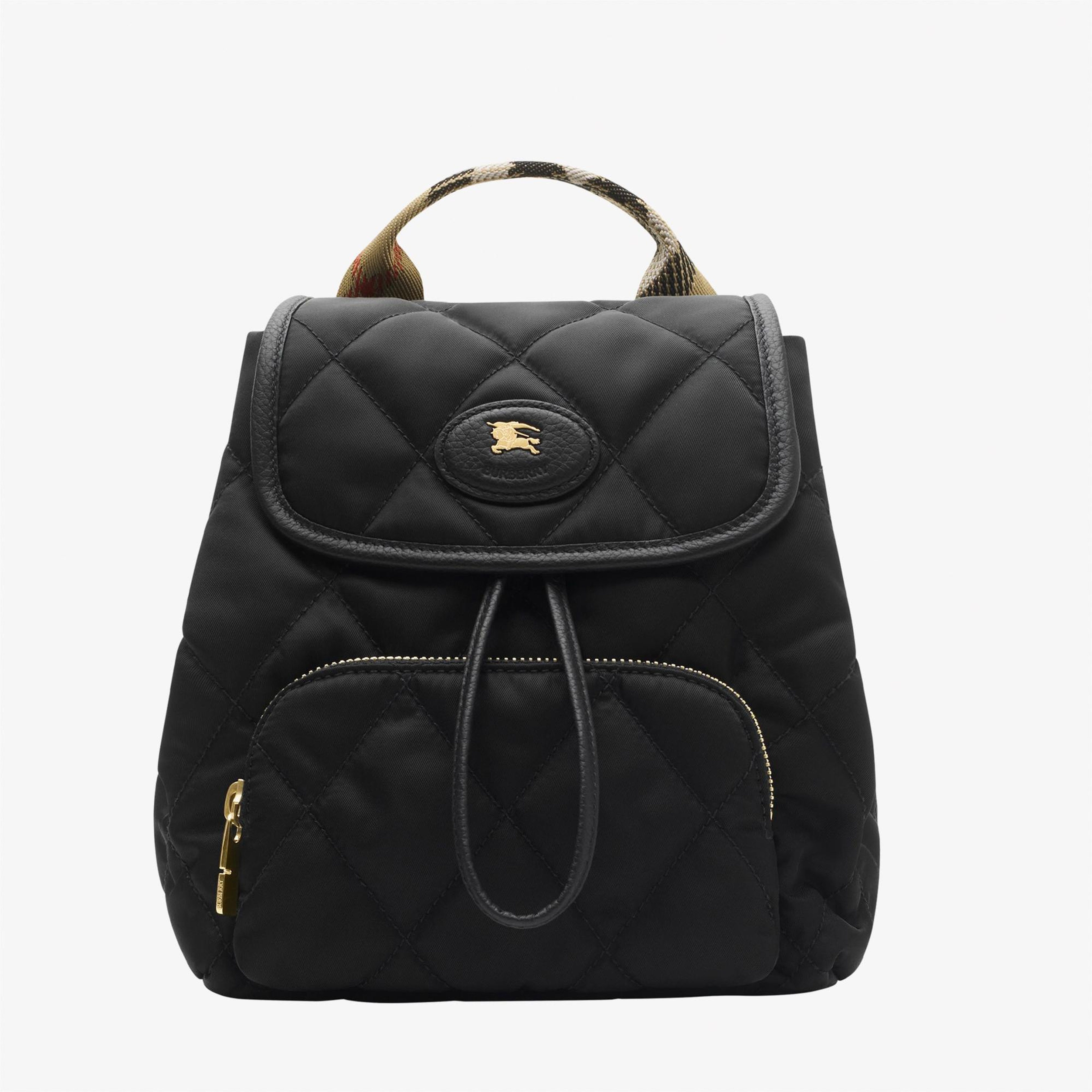 Burberry Mını Kadın Siyah Sırt Çantası