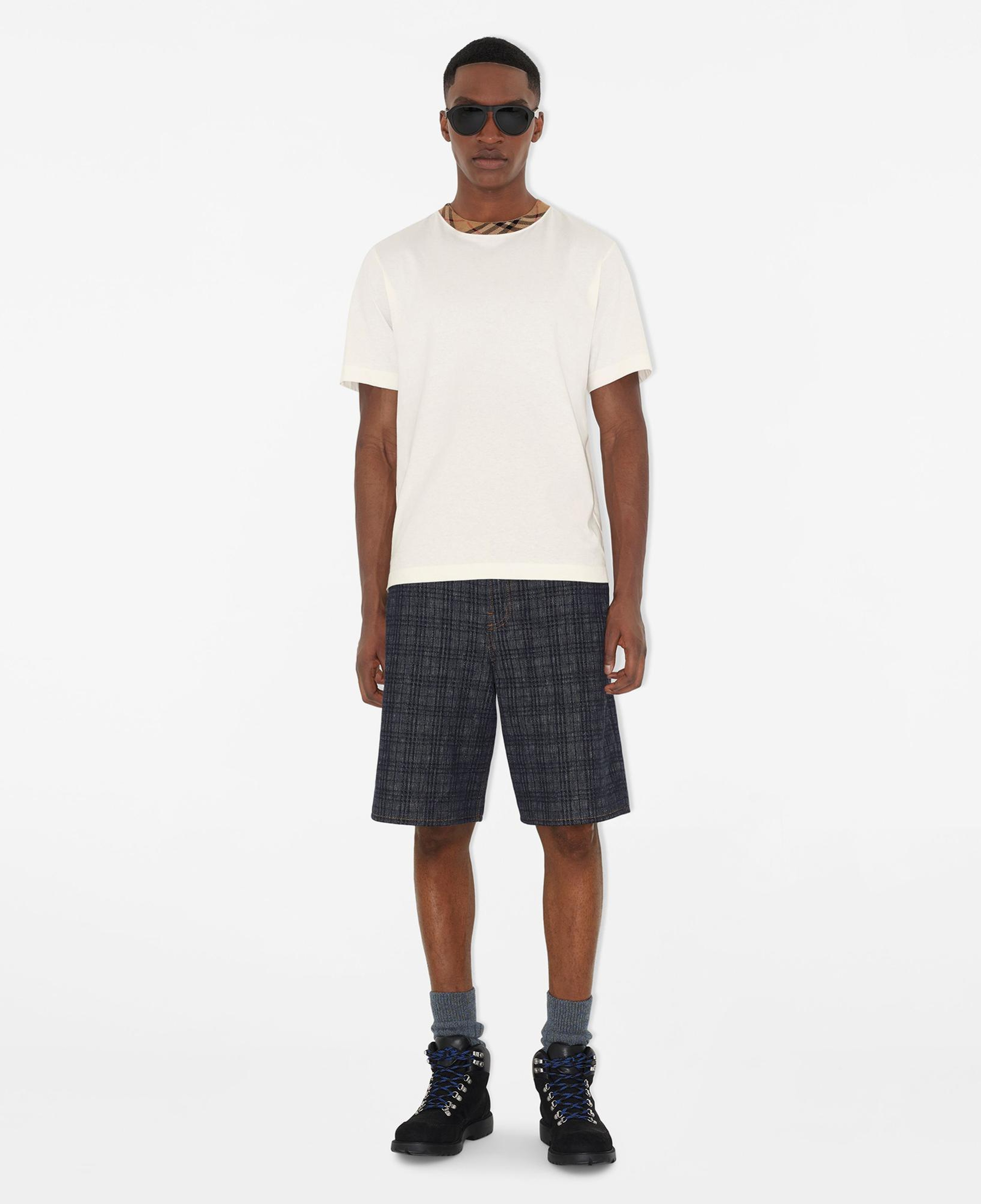 Burberry Erkek Beyaz T-Shirt