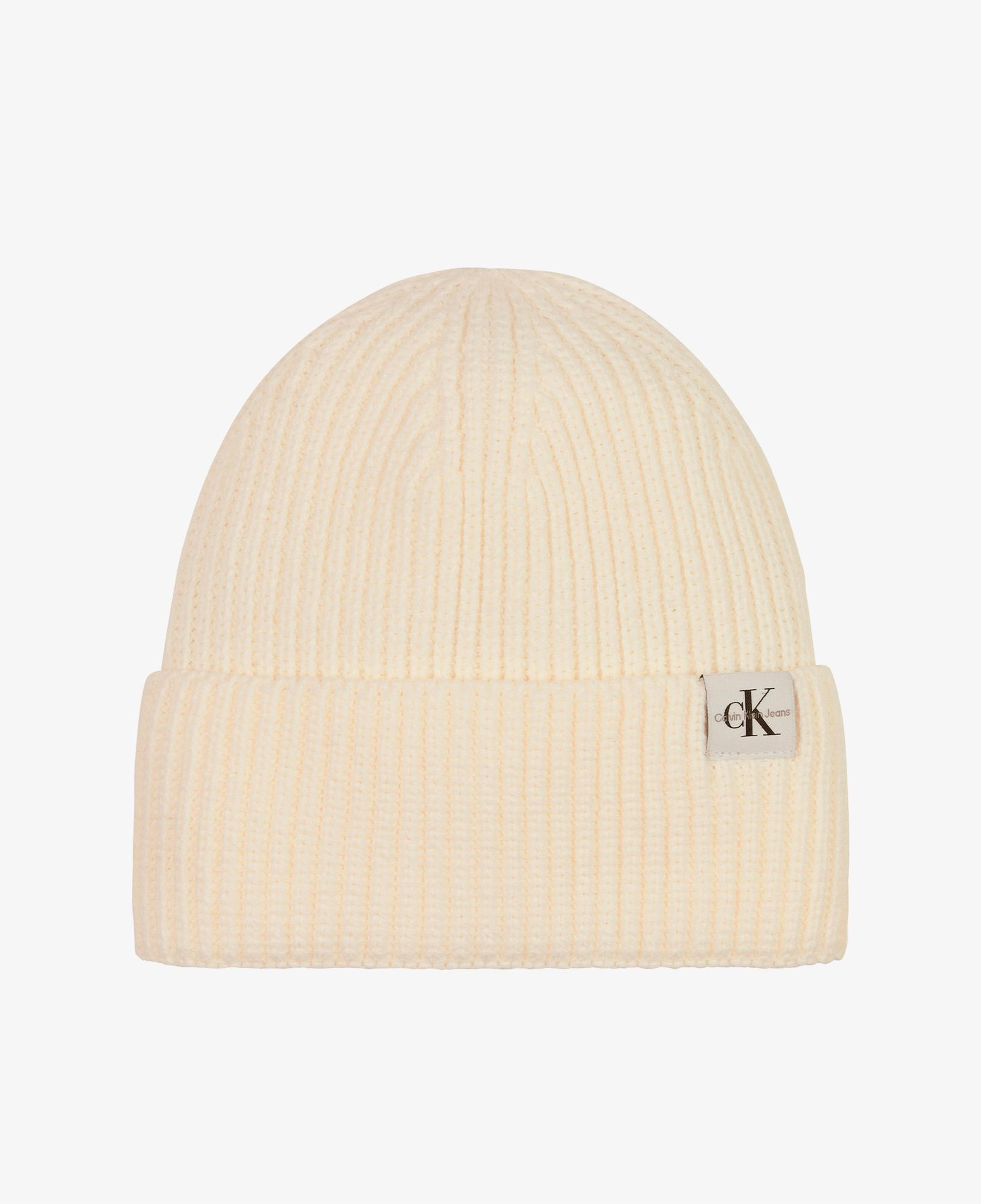 Calvin Klein Jeans Monogram Çocuk Beyaz Bere