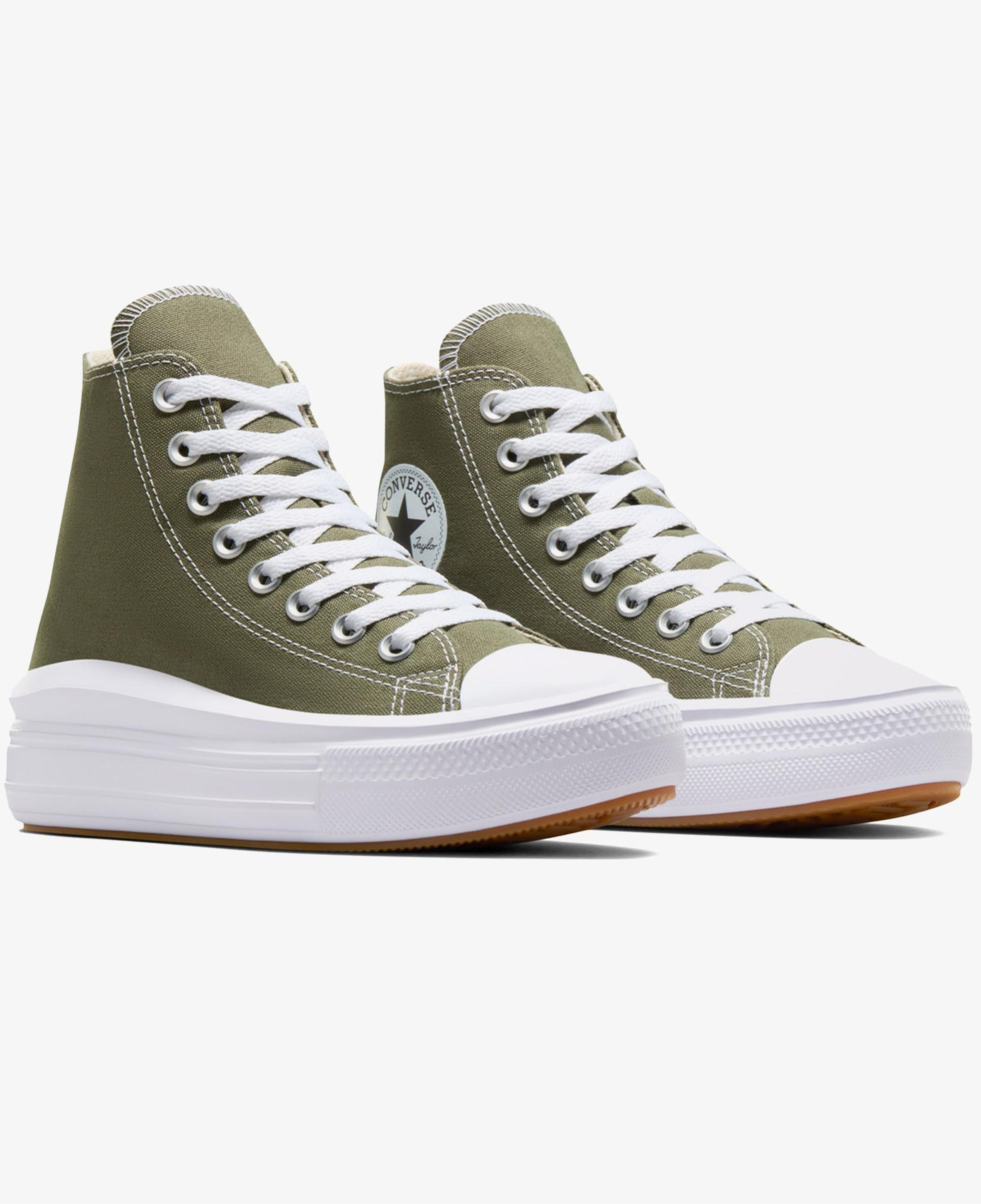 Converse Chuck Taylor All Star Move Platform Kadın Haki Sneaker