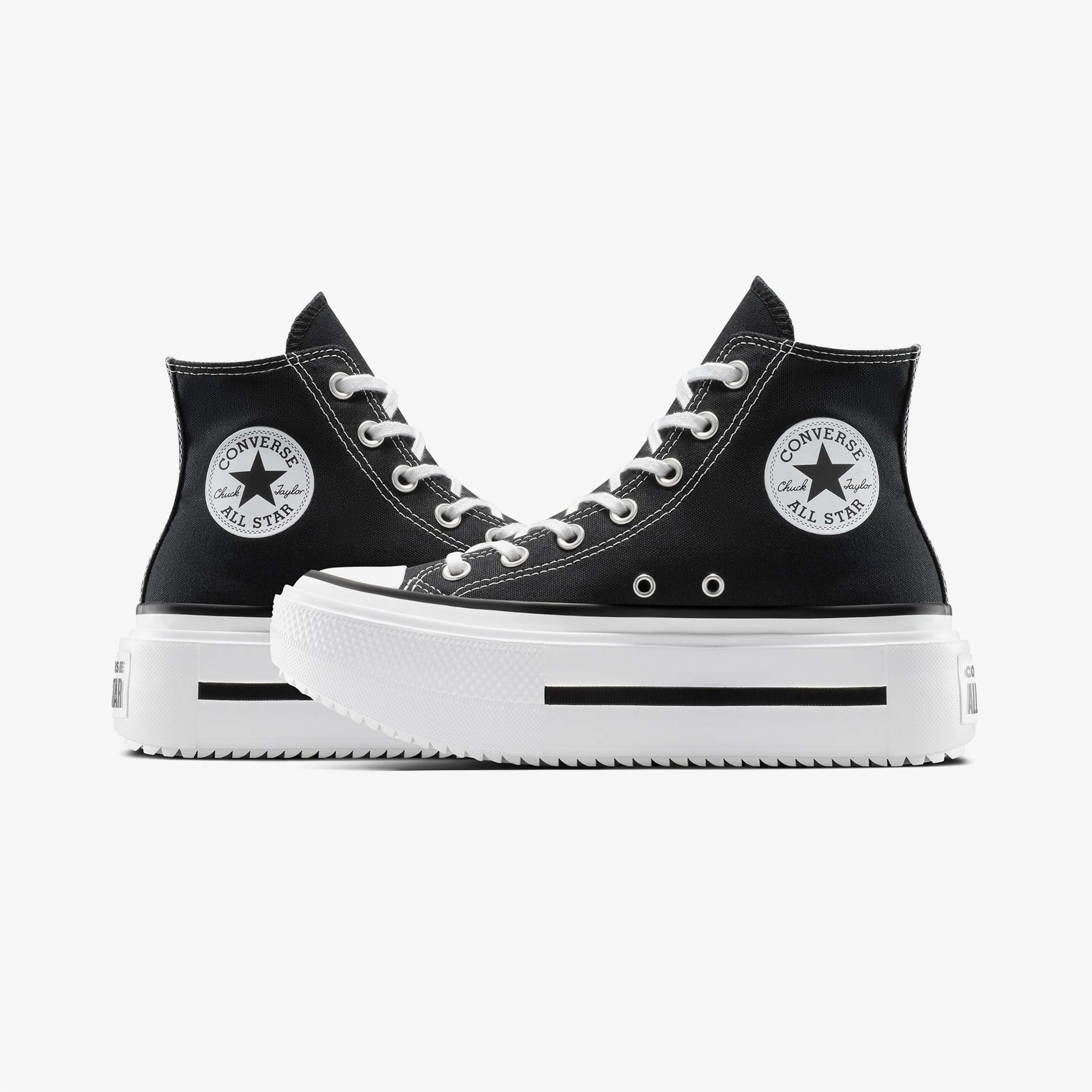 Converse Chuck Taylor All Star Lift Double Stack Unisex Siyah Sneaker