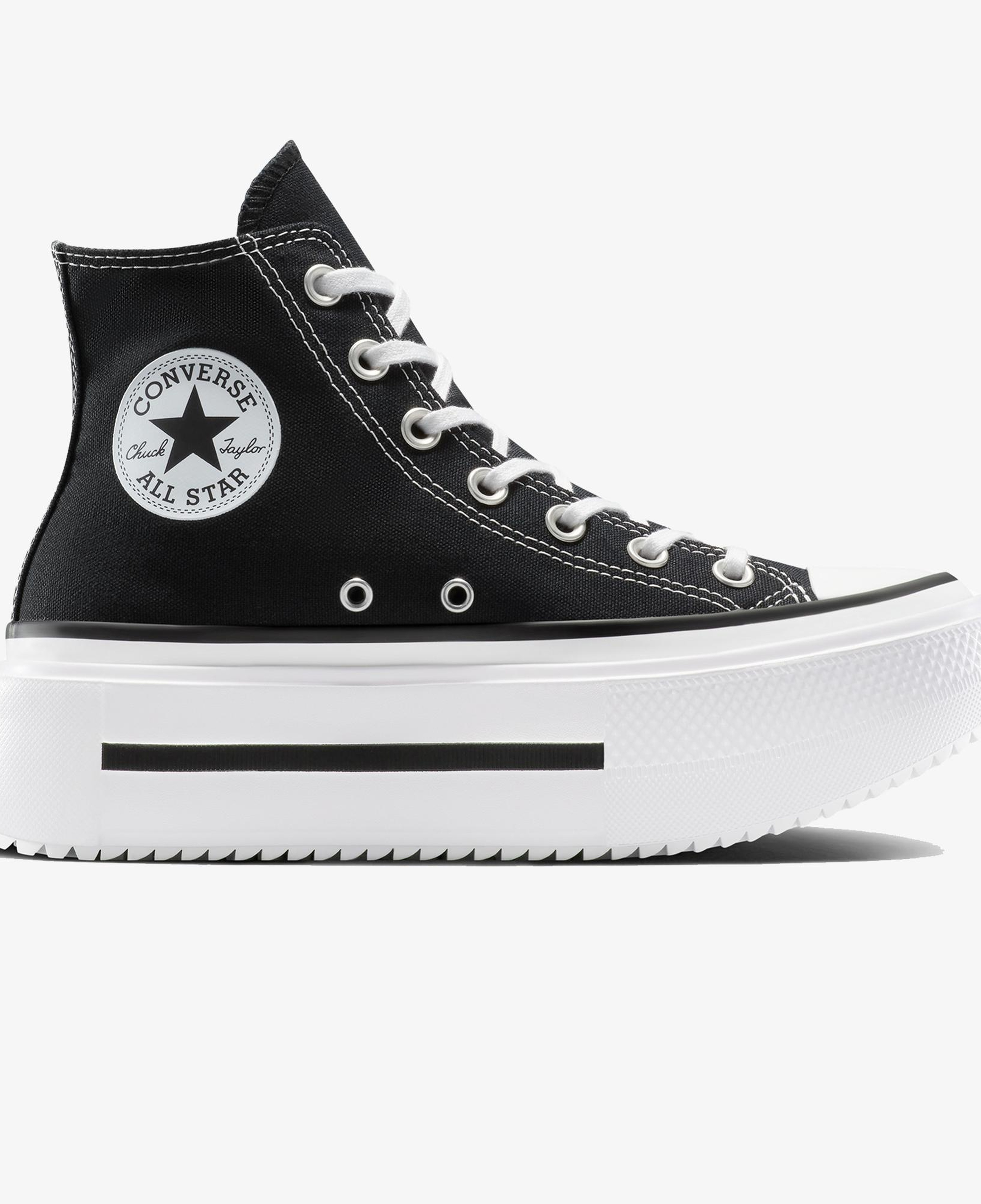 Converse Chuck Taylor All Star Lift Double Stack Unisex Siyah Sneaker