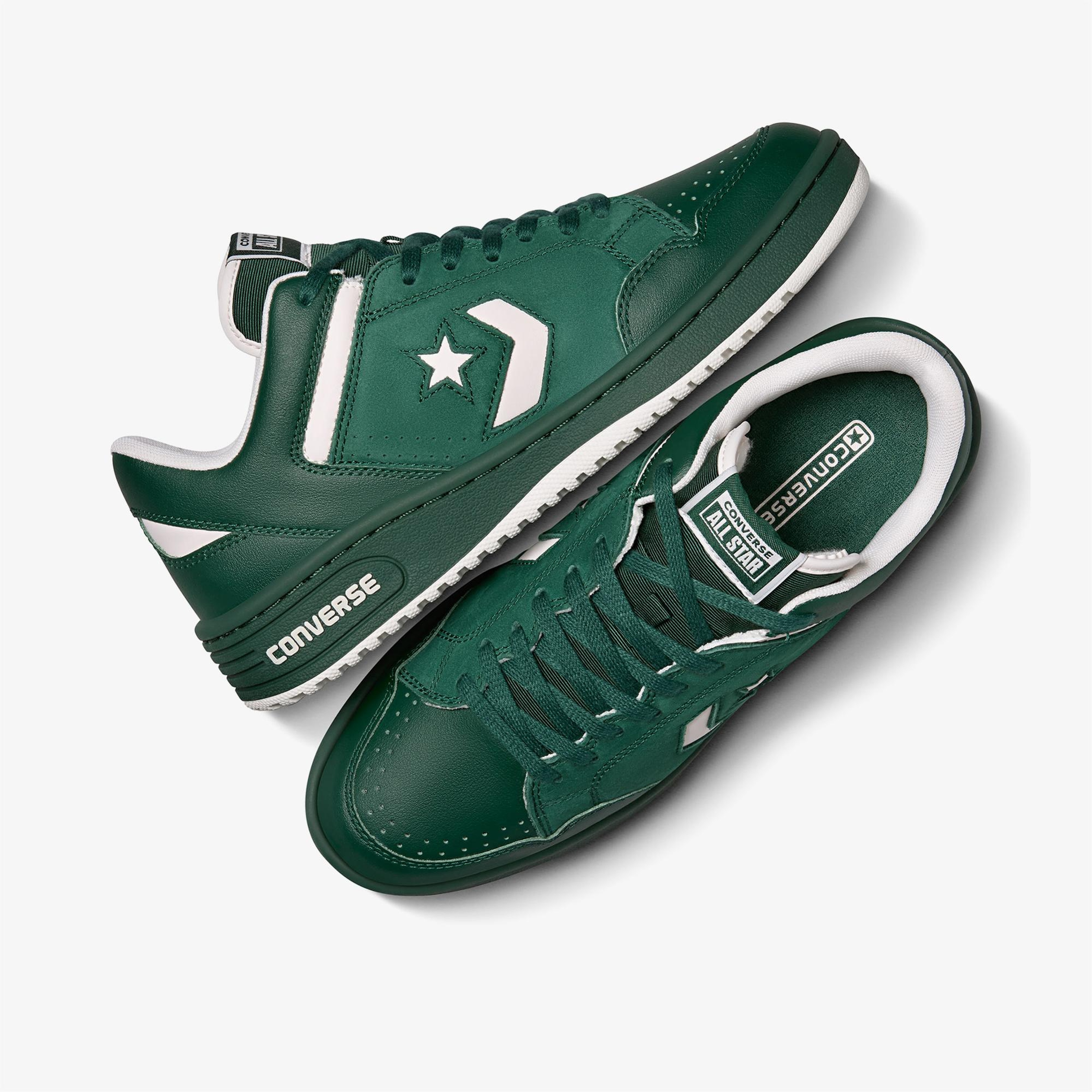 Converse Weapon Unisex Yeşil Deri Sneaker