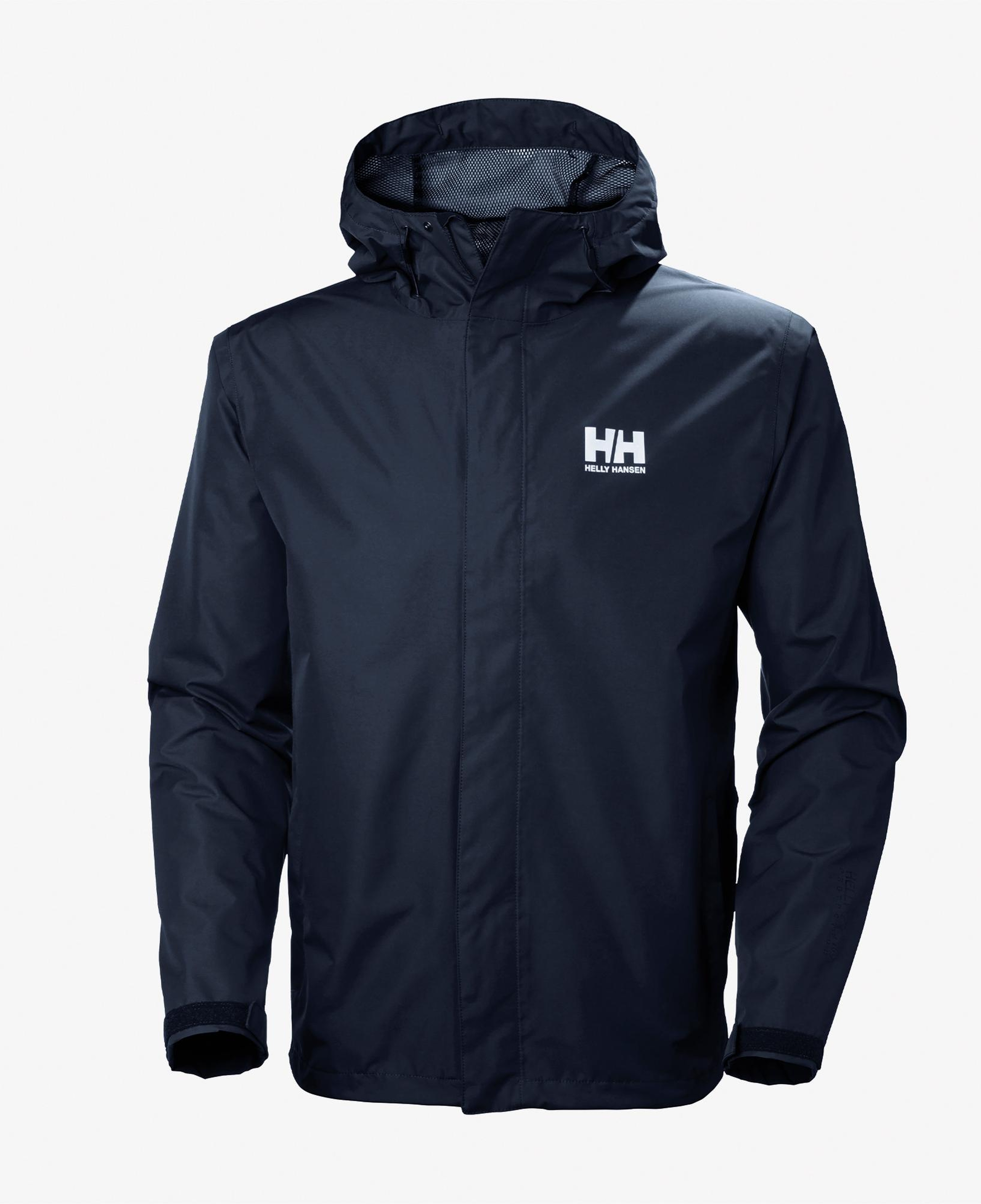 Helly Hansen Seven J Erkek Lacivert Yağmurluk