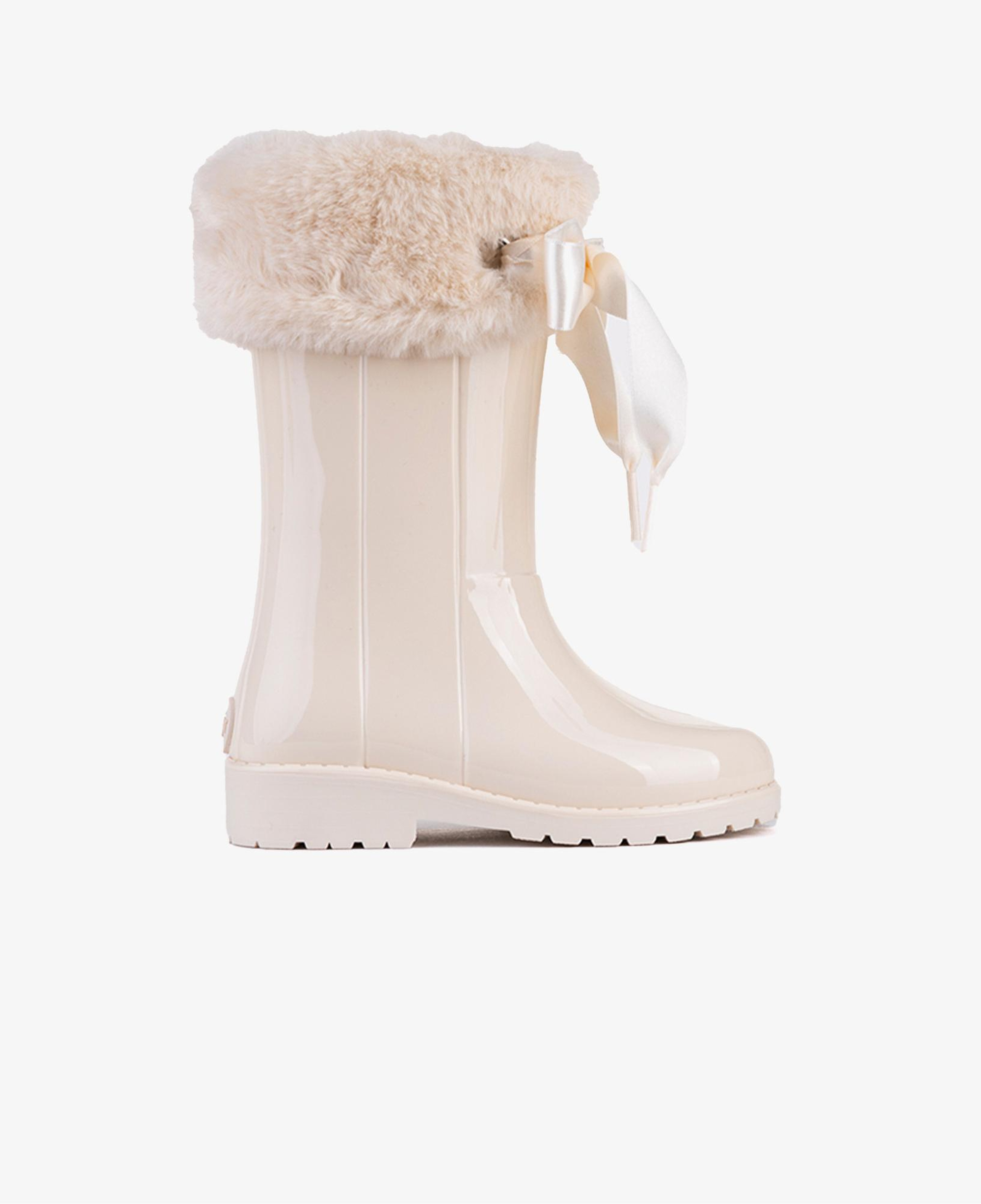 Igor Campera Charol Soft Çocuk Krem Yağmur Çizmesi