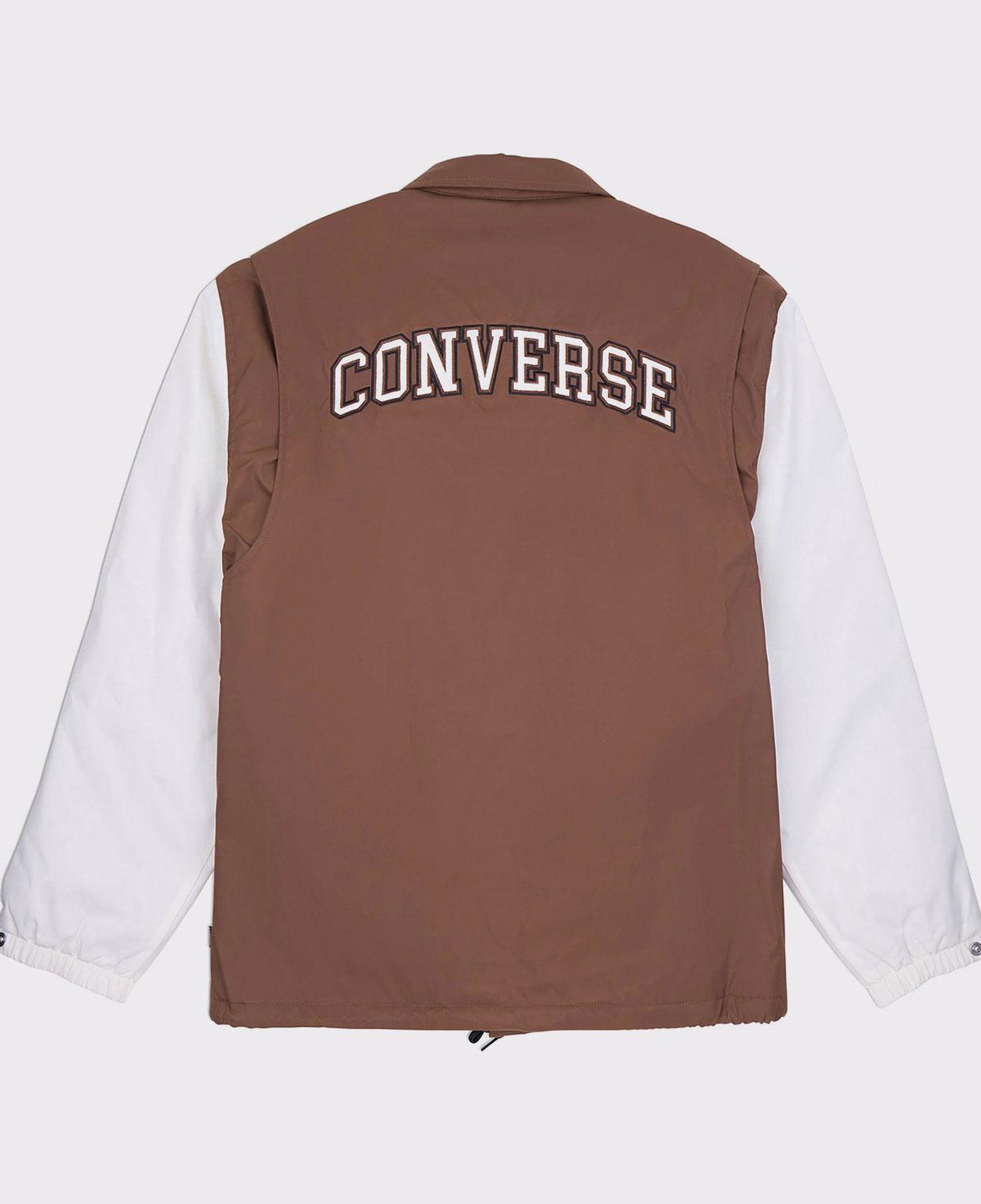 Converse Erkek Renk Bloklu Kahverengi Yağmurluk