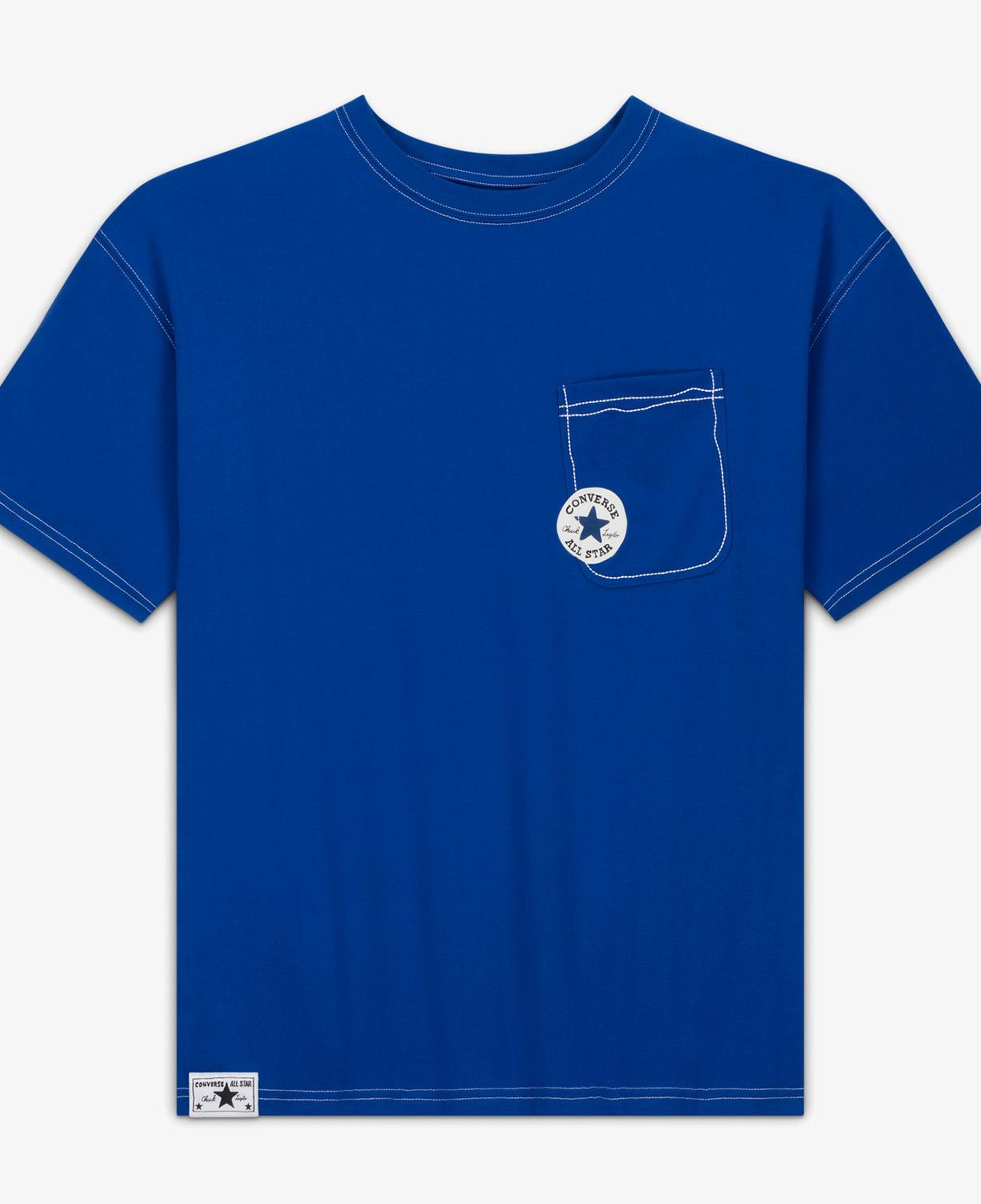 Converse Erkek Mavi T-Shirt