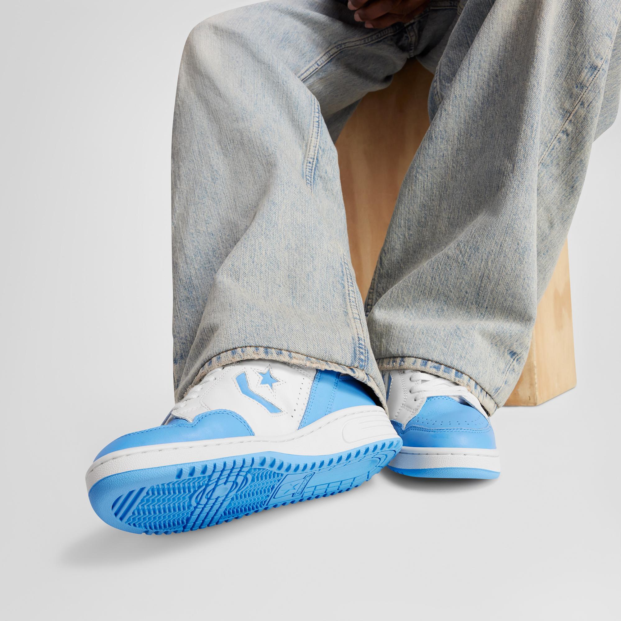 Converse Weapon Unisex Mavi Deri Sneaker