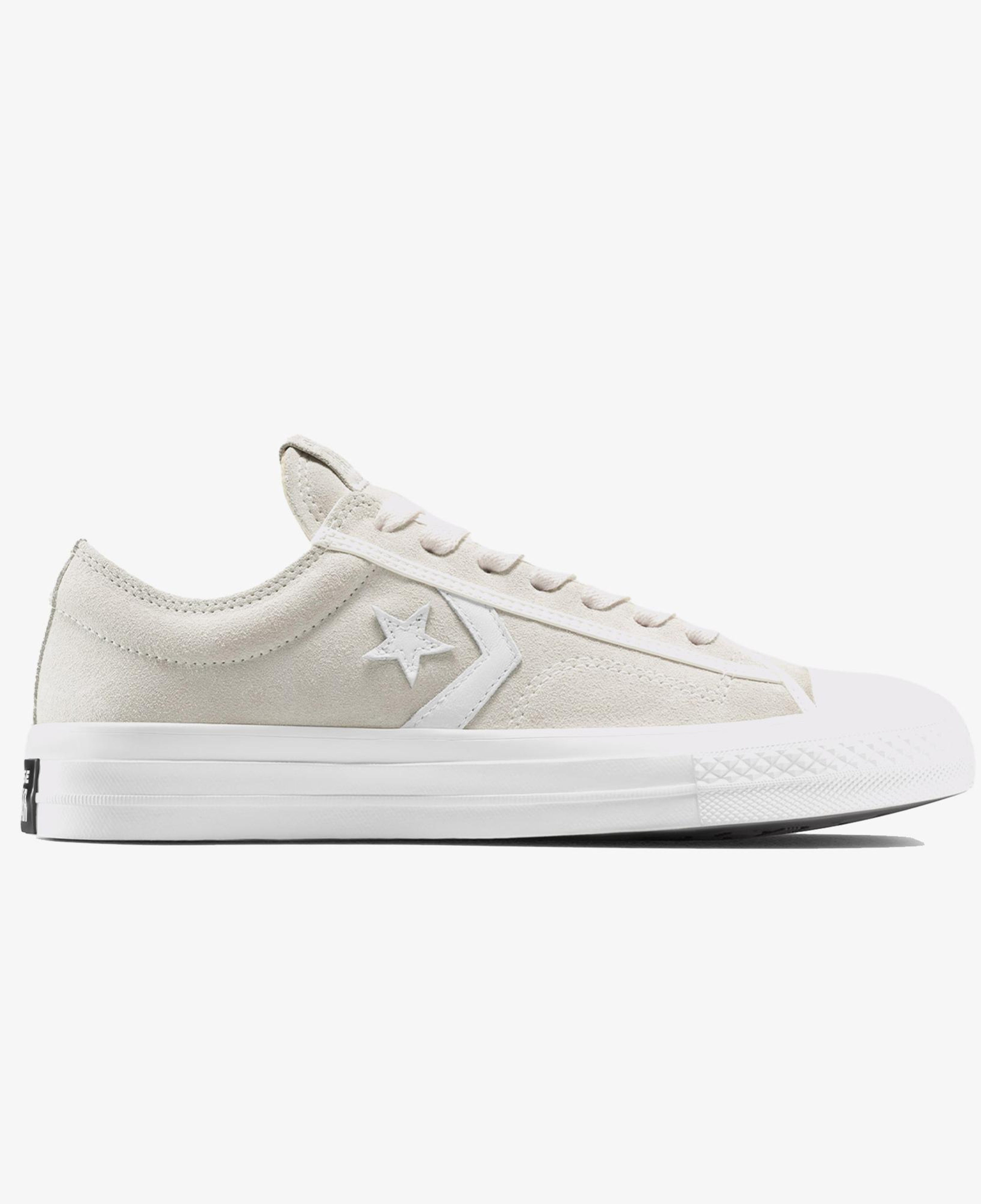 Converse Star Player 76 Suede Unisex Krem Sneaker