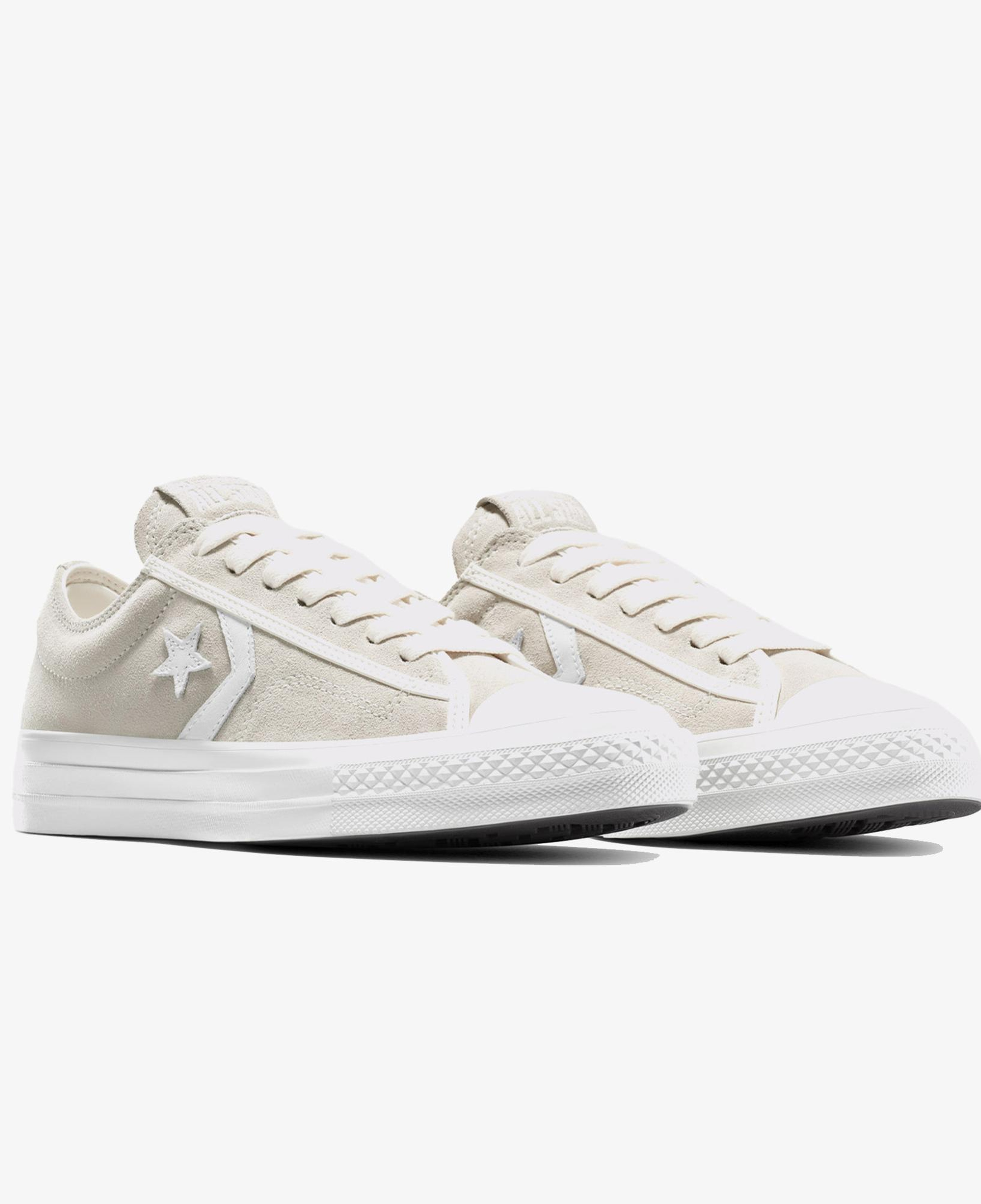 Converse Star Player 76 Suede Unisex Krem Sneaker