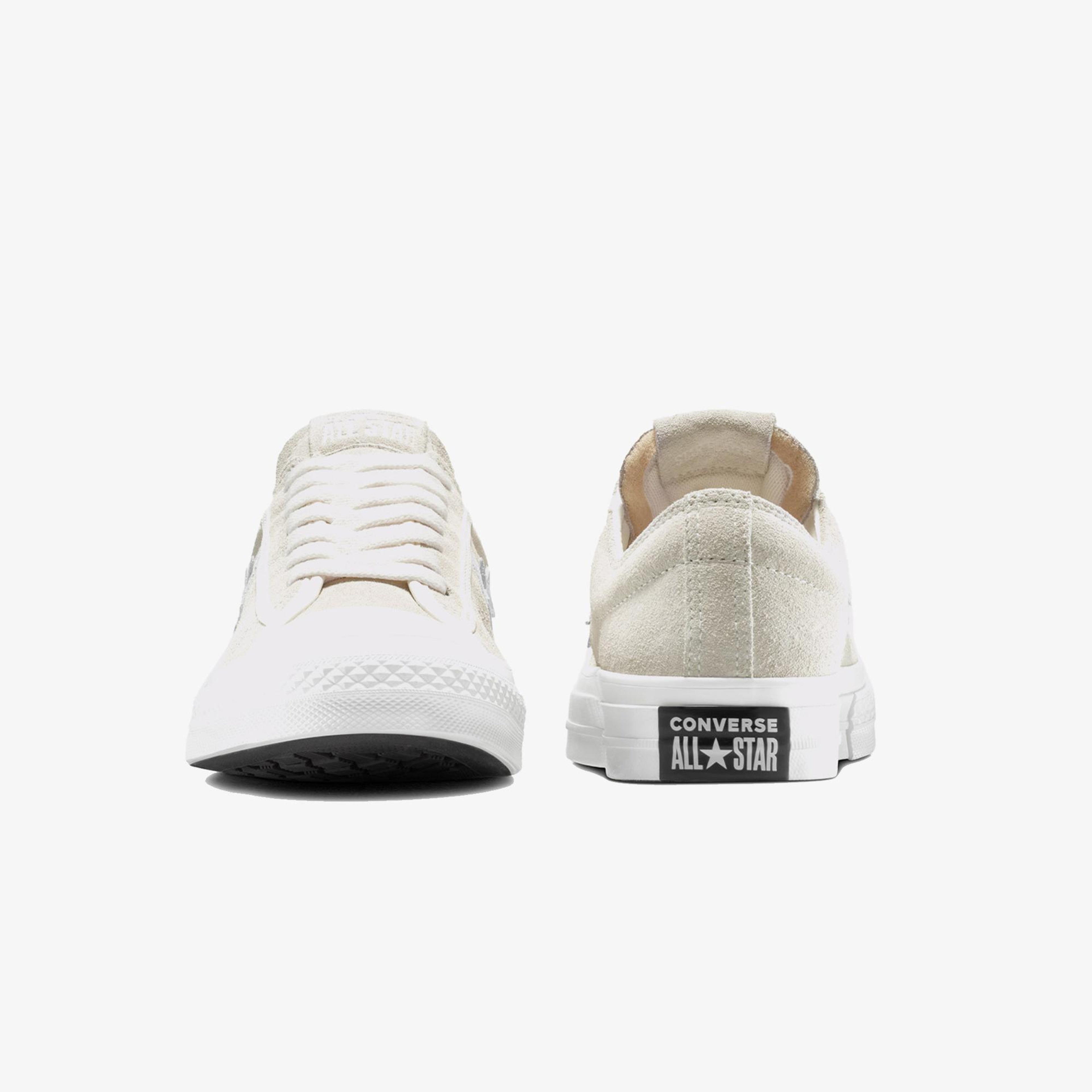 Converse Star Player 76 Suede Unisex Krem Sneaker