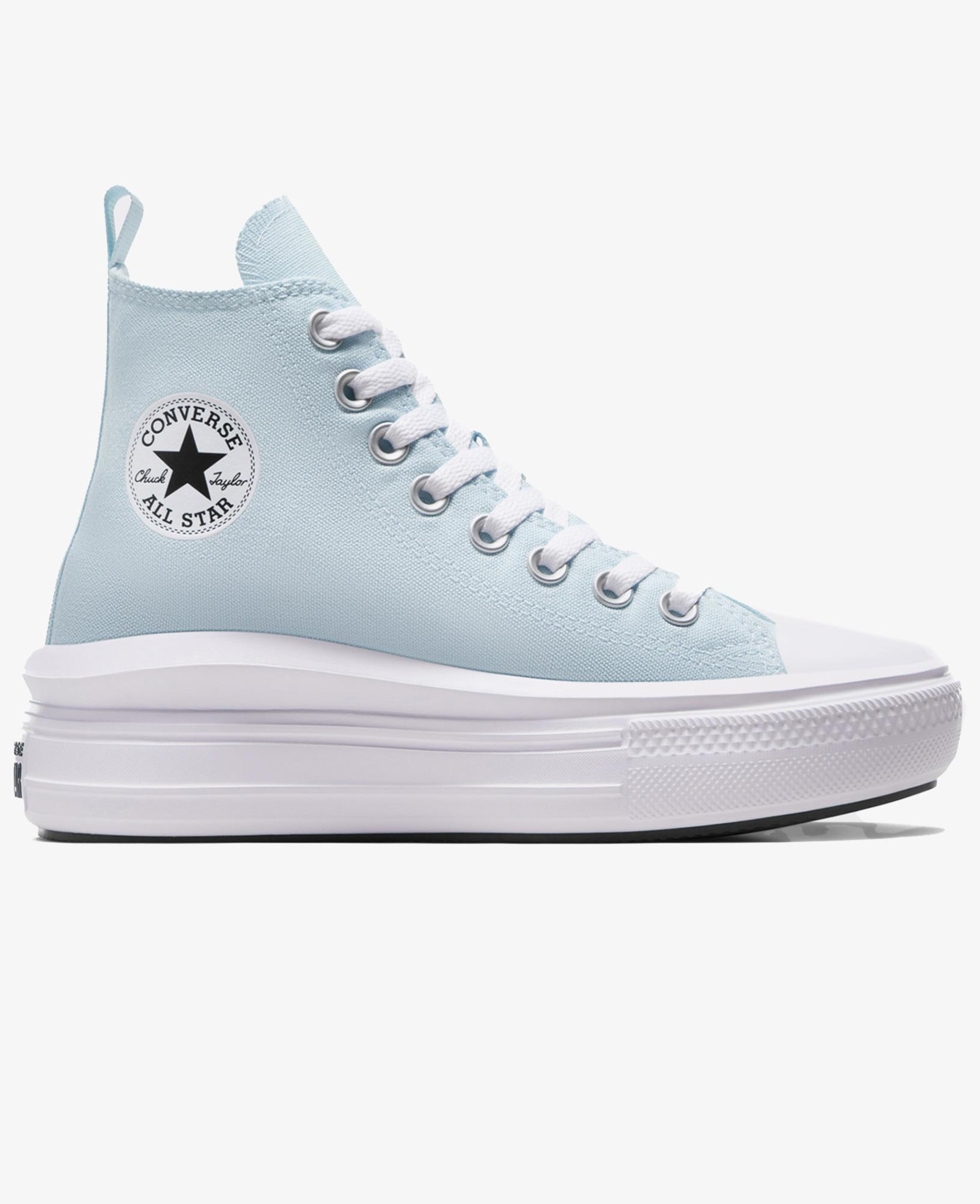 Converse Chuck Taylor All Star Move Platform Çocuk Mavi Sneaker