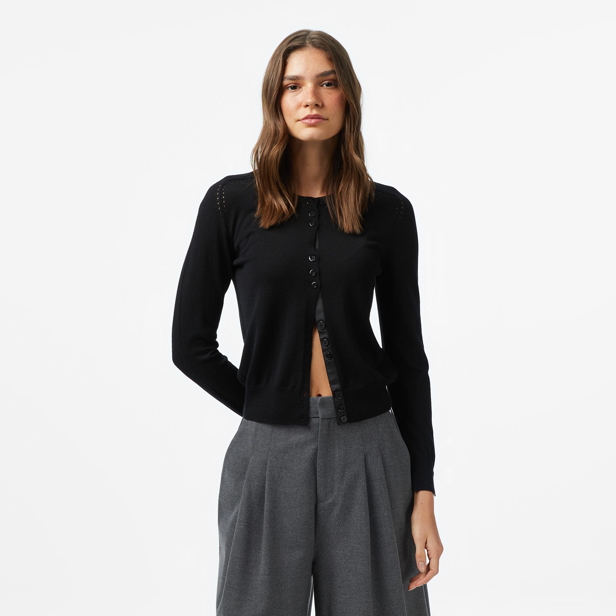 Liu Jo Kadın Siyah Triko