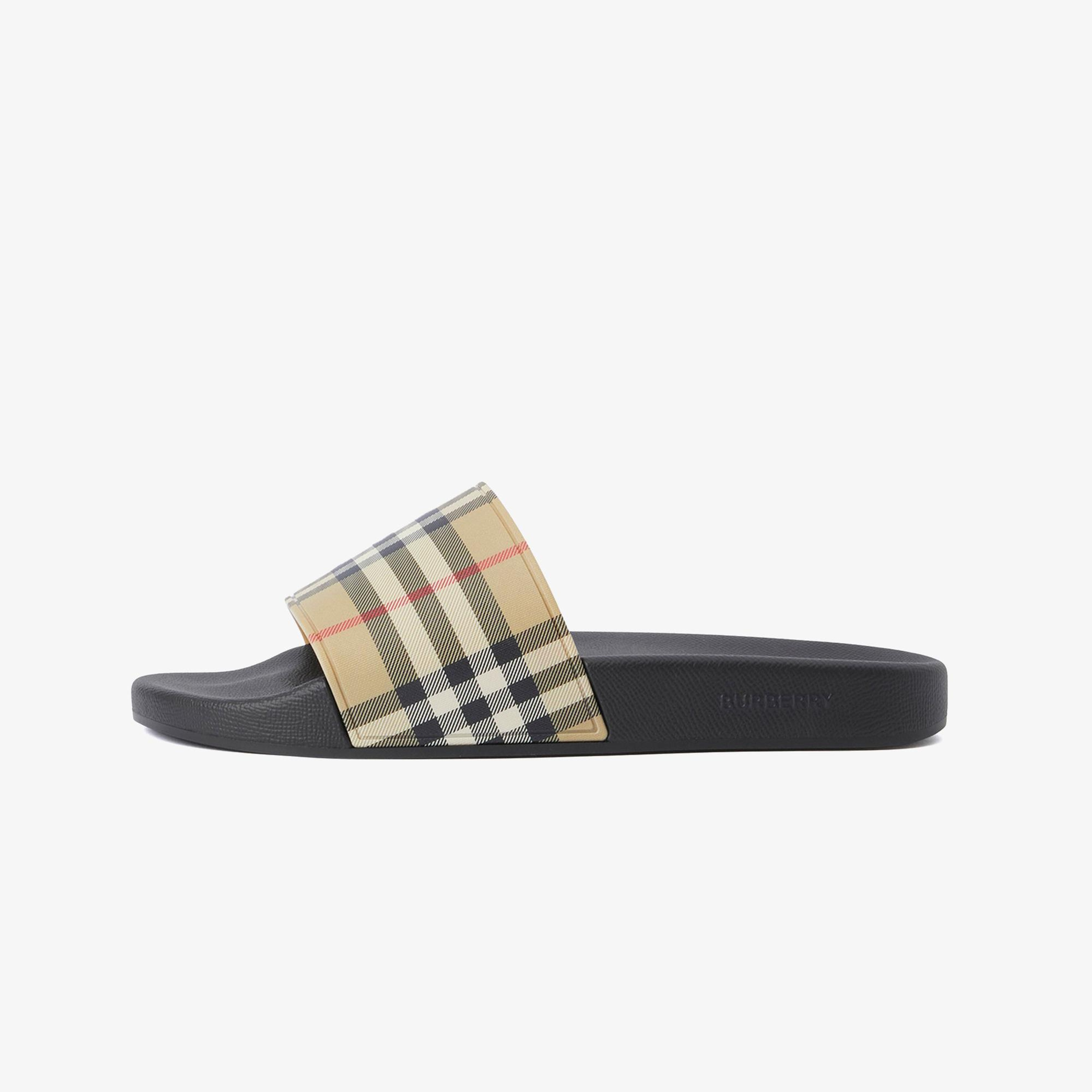 Burberry Check Kadın Bej Sandalet