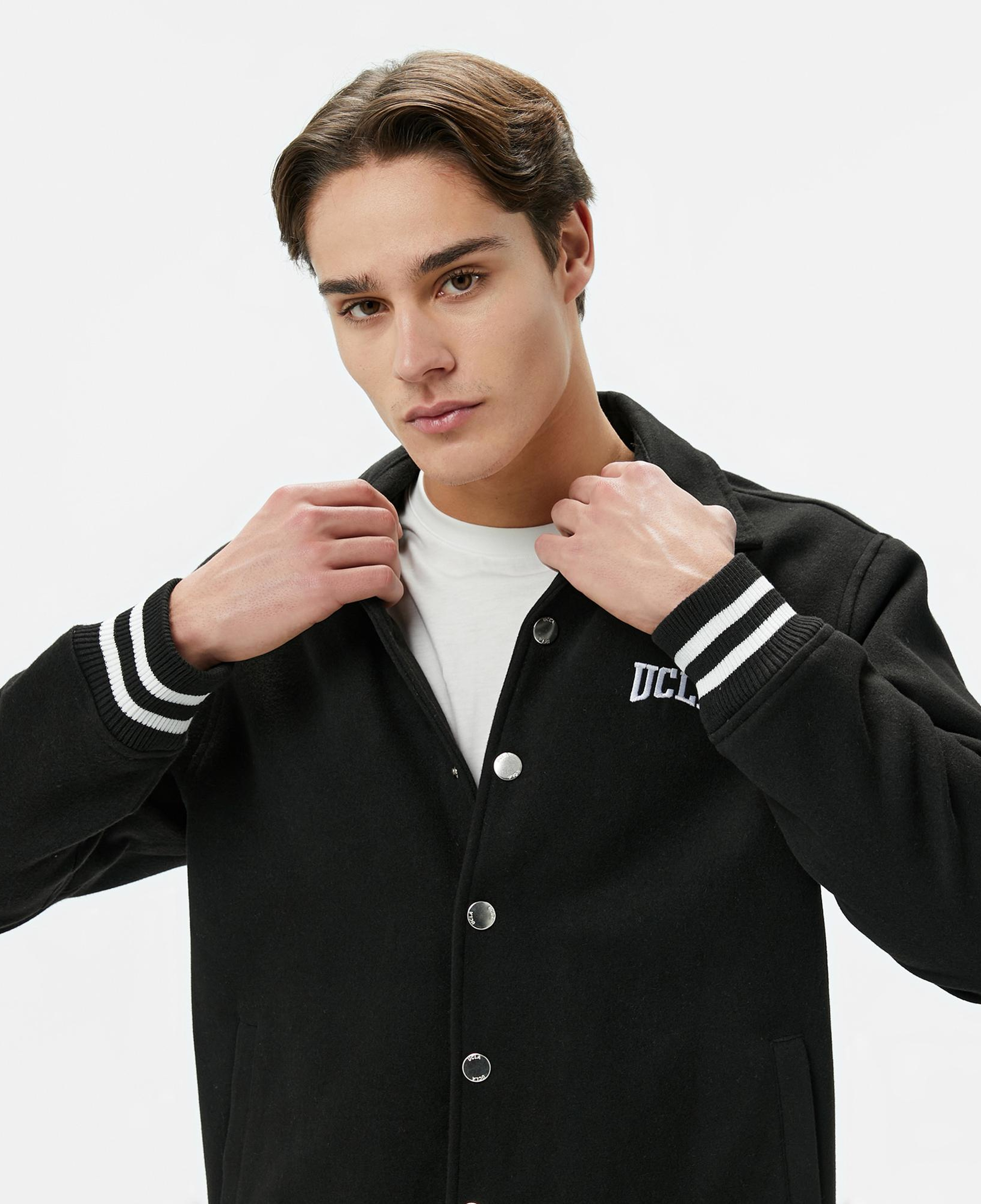 Ucla Keane Erkek Siyah Ceket