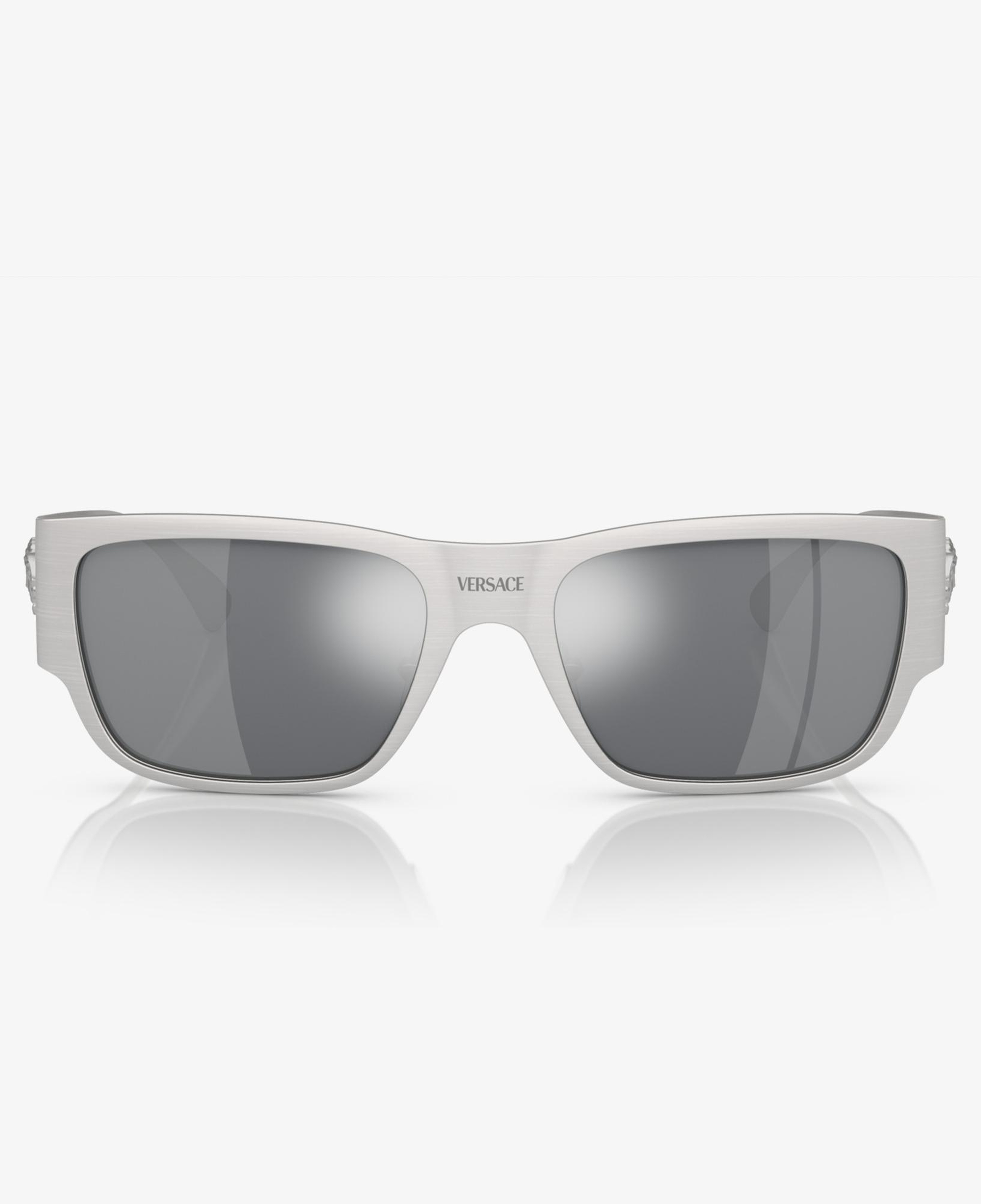 VERSACE 0VE2262 Erkek Gümüş Güneş Gözlüğü