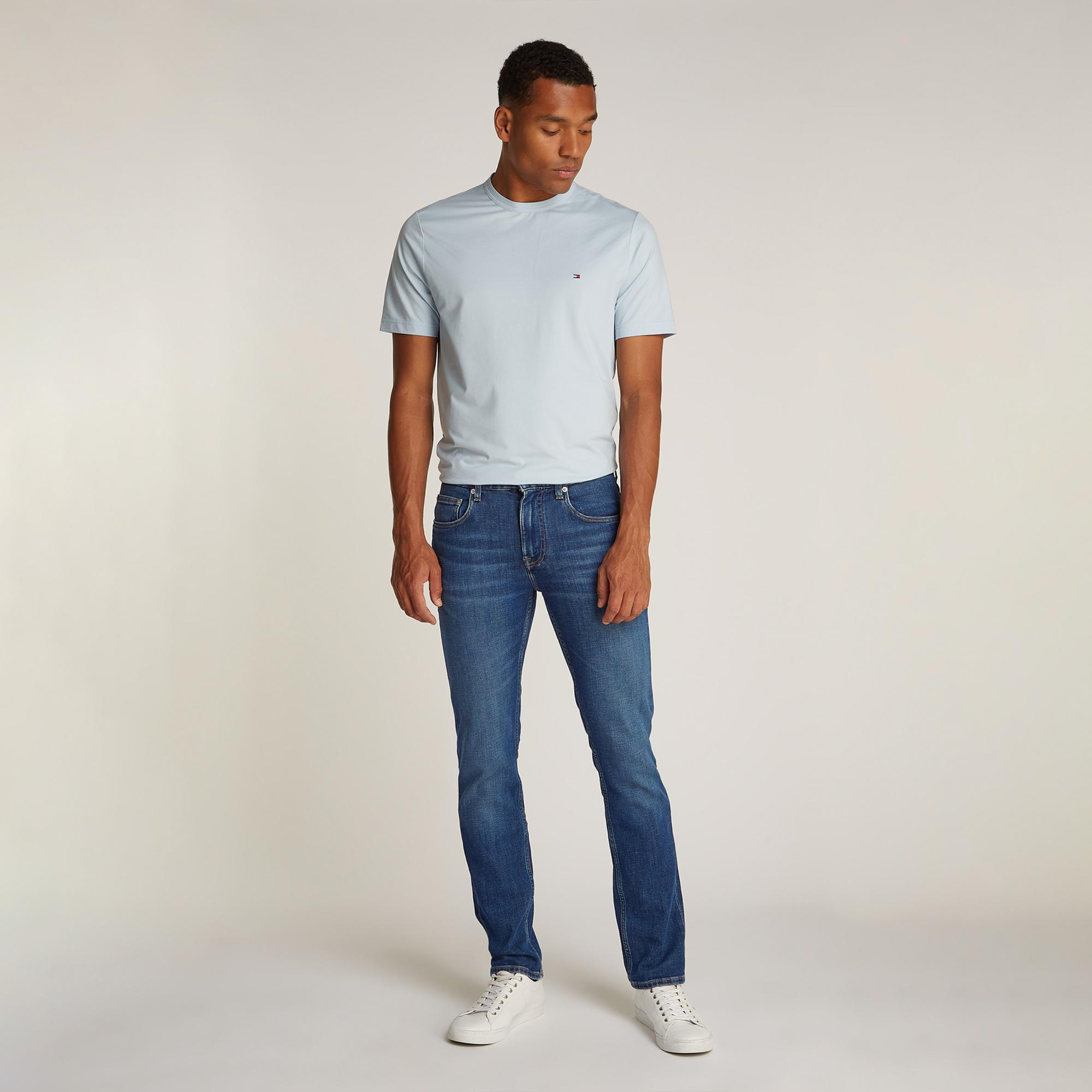 Tommy Hilfiger Erkek Mavi Pantolon