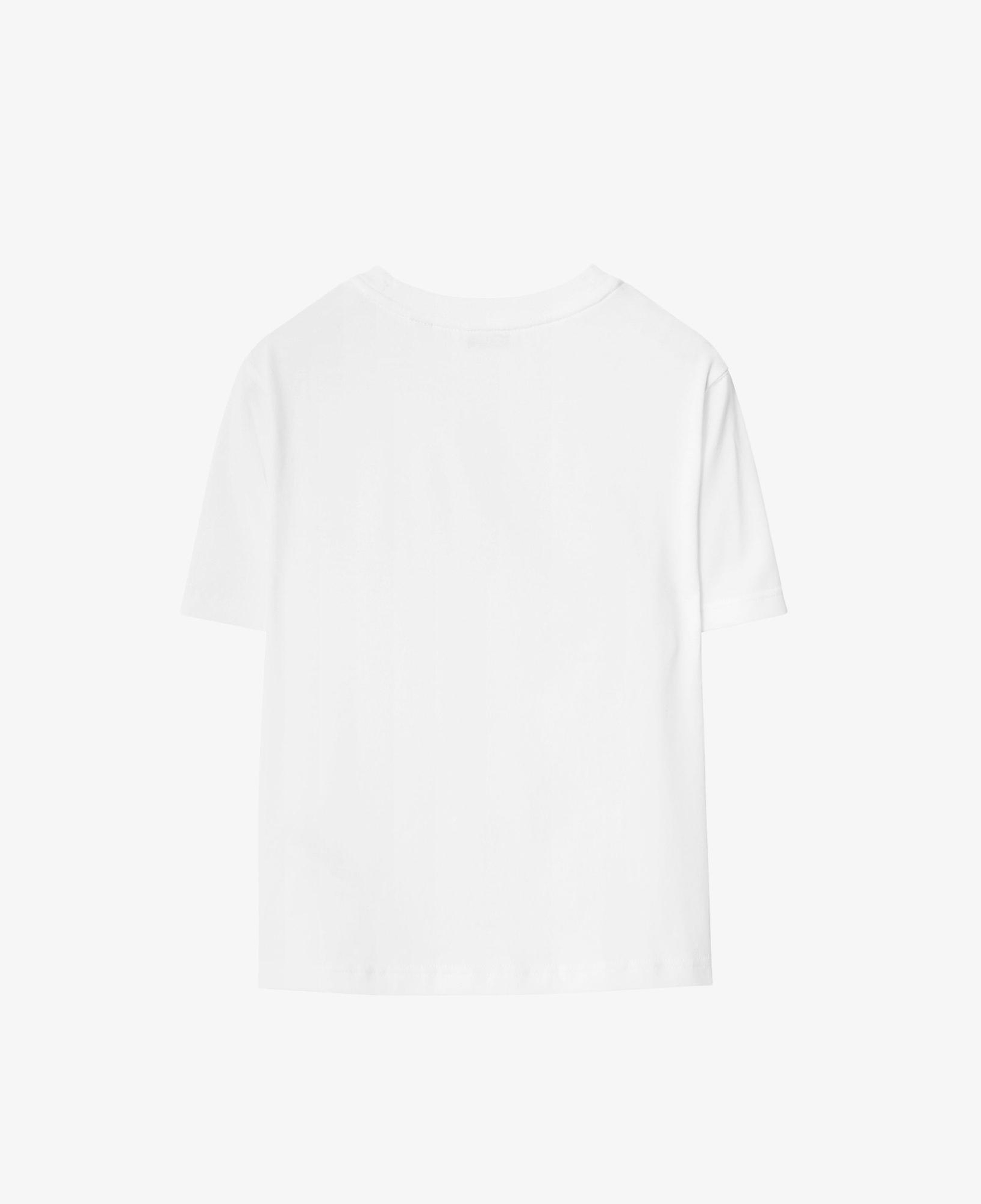 Burberry Cedar Knıght Çocuk Beyaz T-Shirt