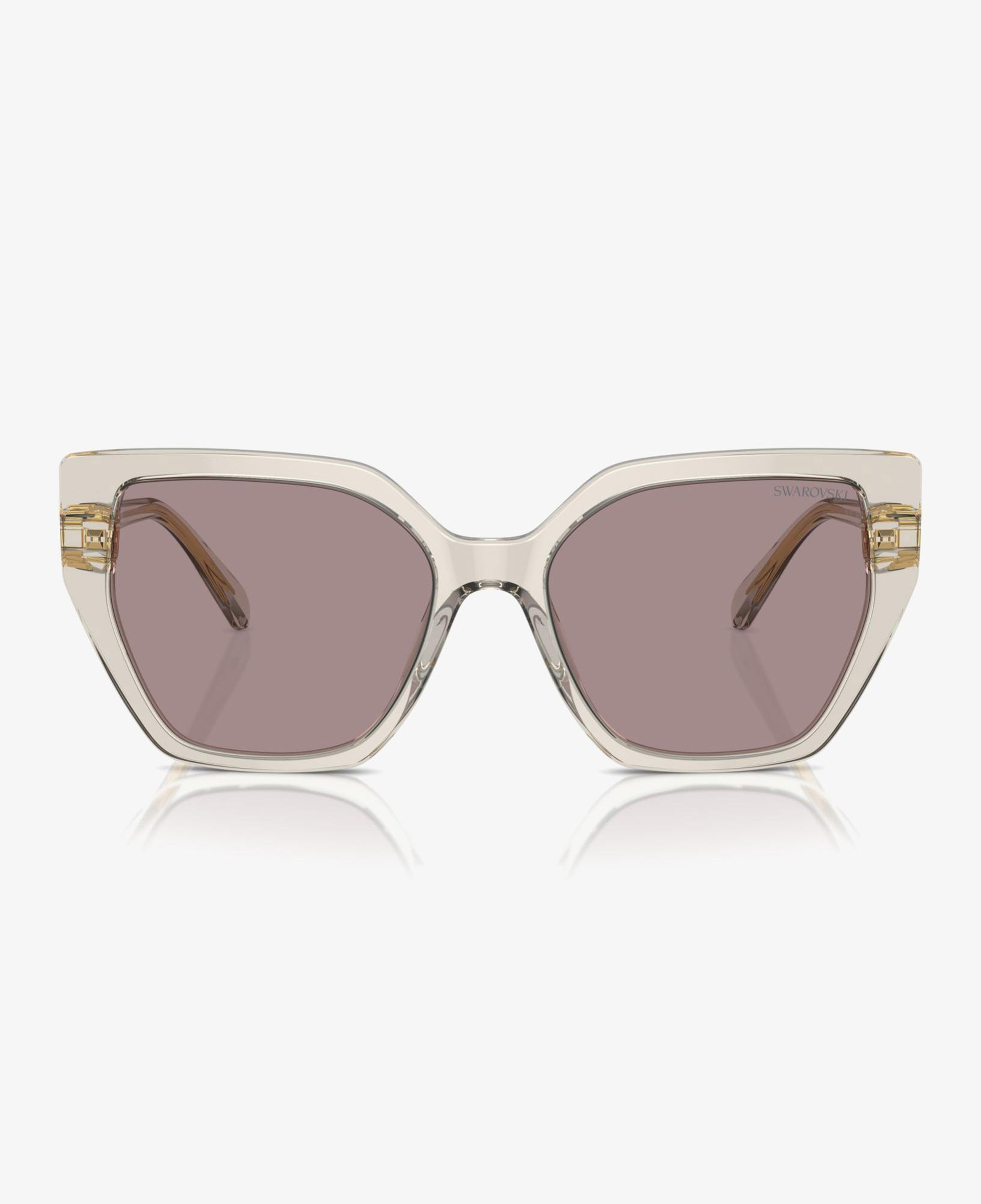 Swarovski Sk616 Kadın Bej Güneş Gözlüğü