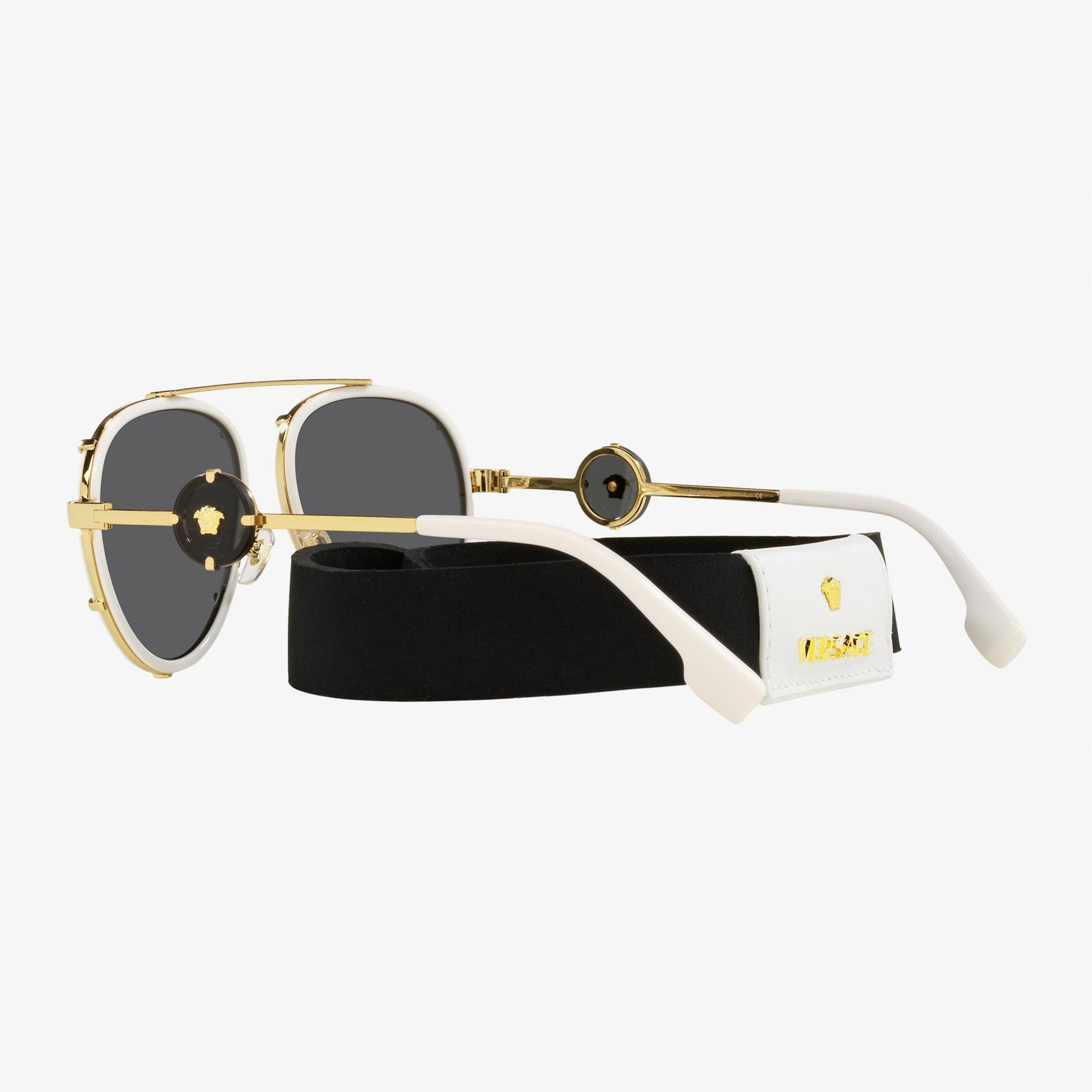 VERSACE 0Ve2232 Kadın Beyaz Güneş Gözlüğü