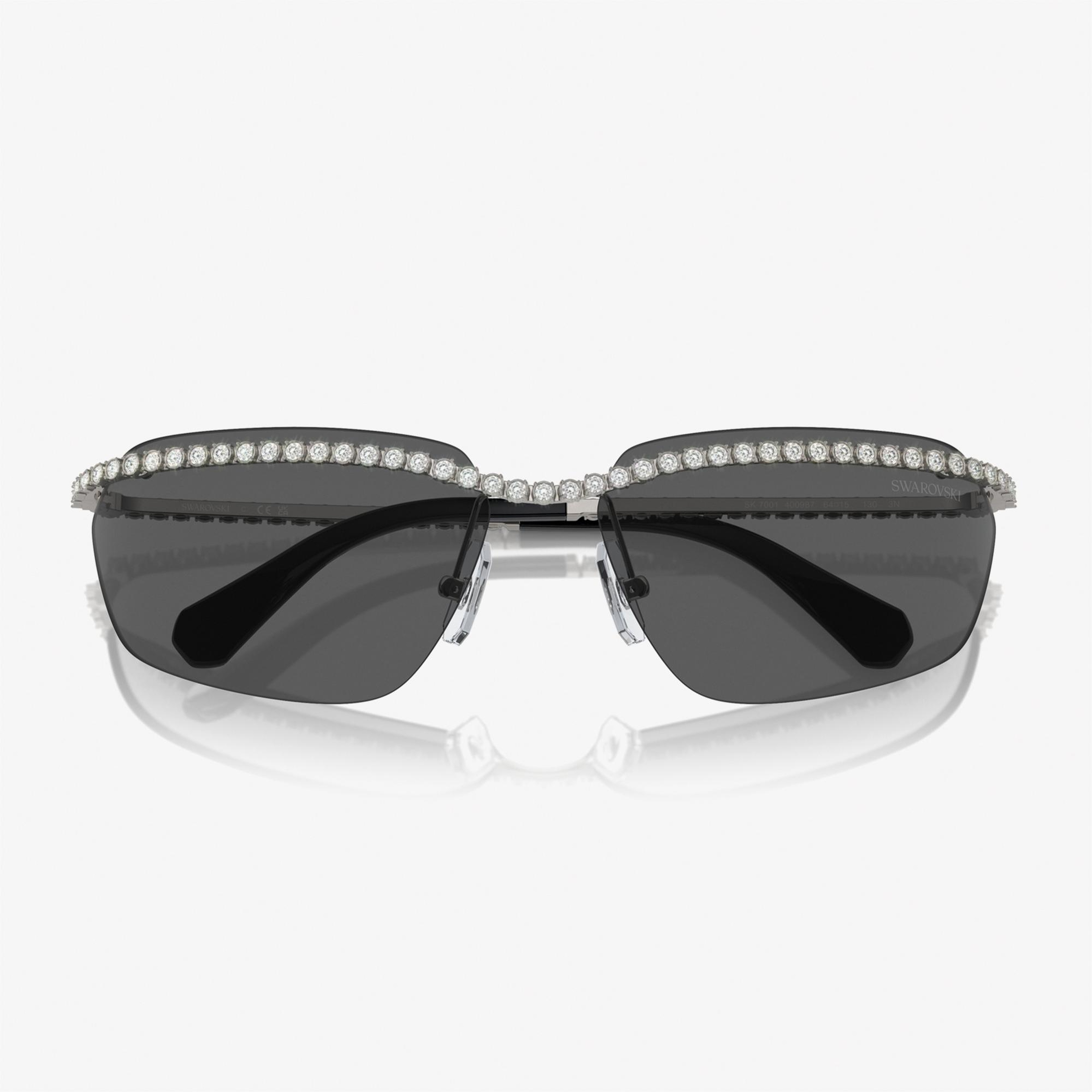 Swarovski 0SK7001 Metal Kadın Gri Güneş Gözlüğü