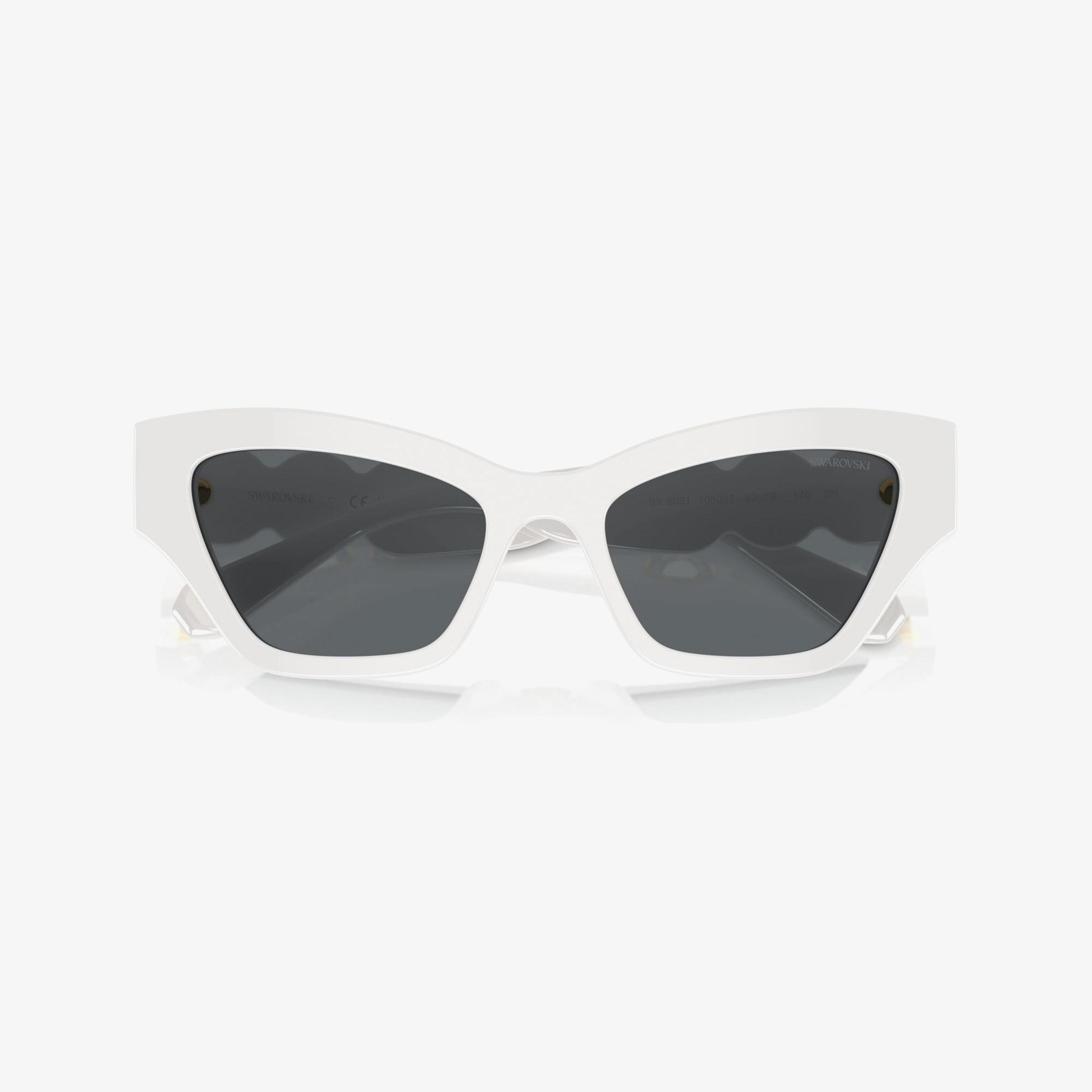 Swarovski Sk621 Kadın Beyaz Güneş Gözlüğü