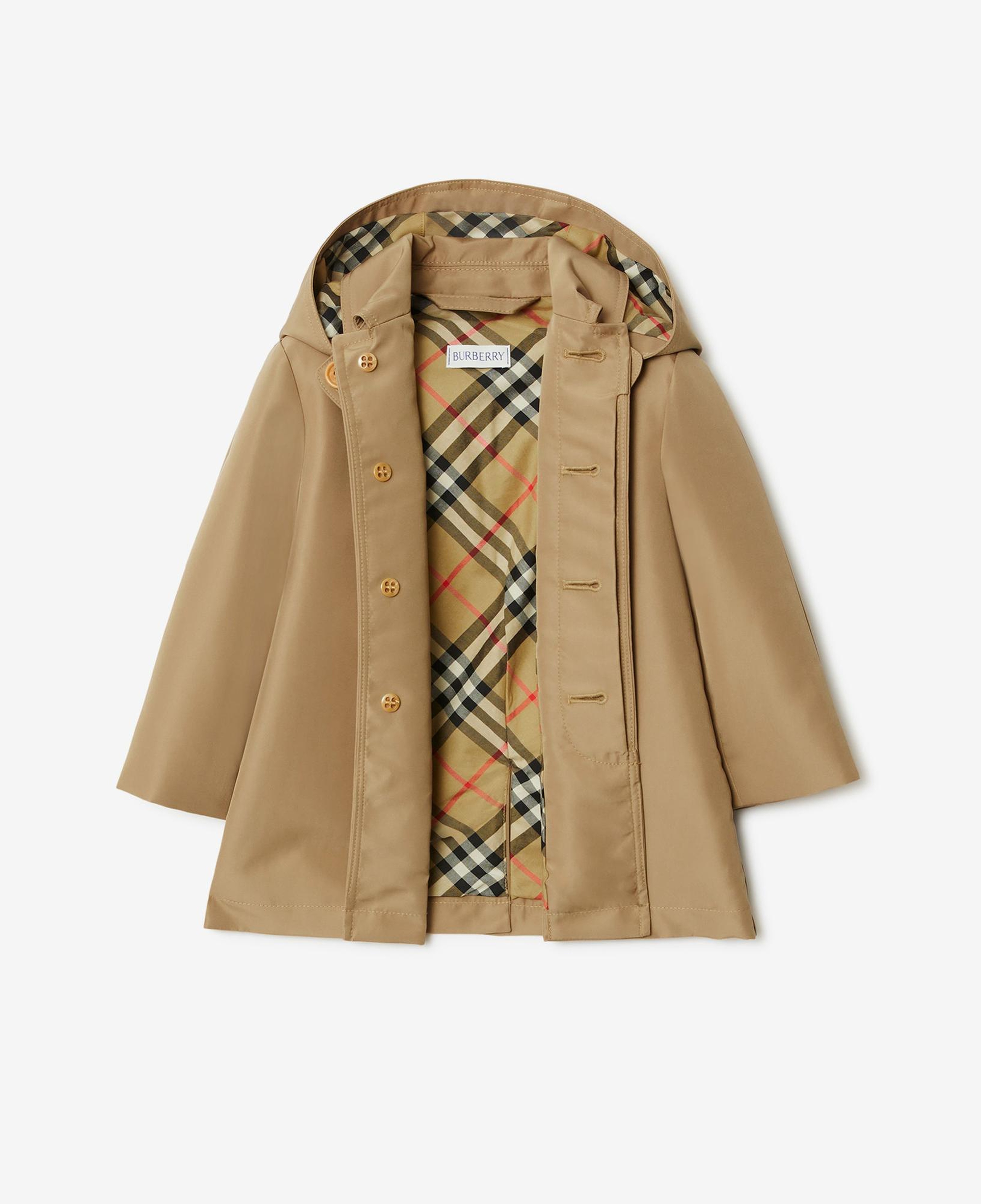 Burberry Bonded Car Çocuk Bej Trençkot