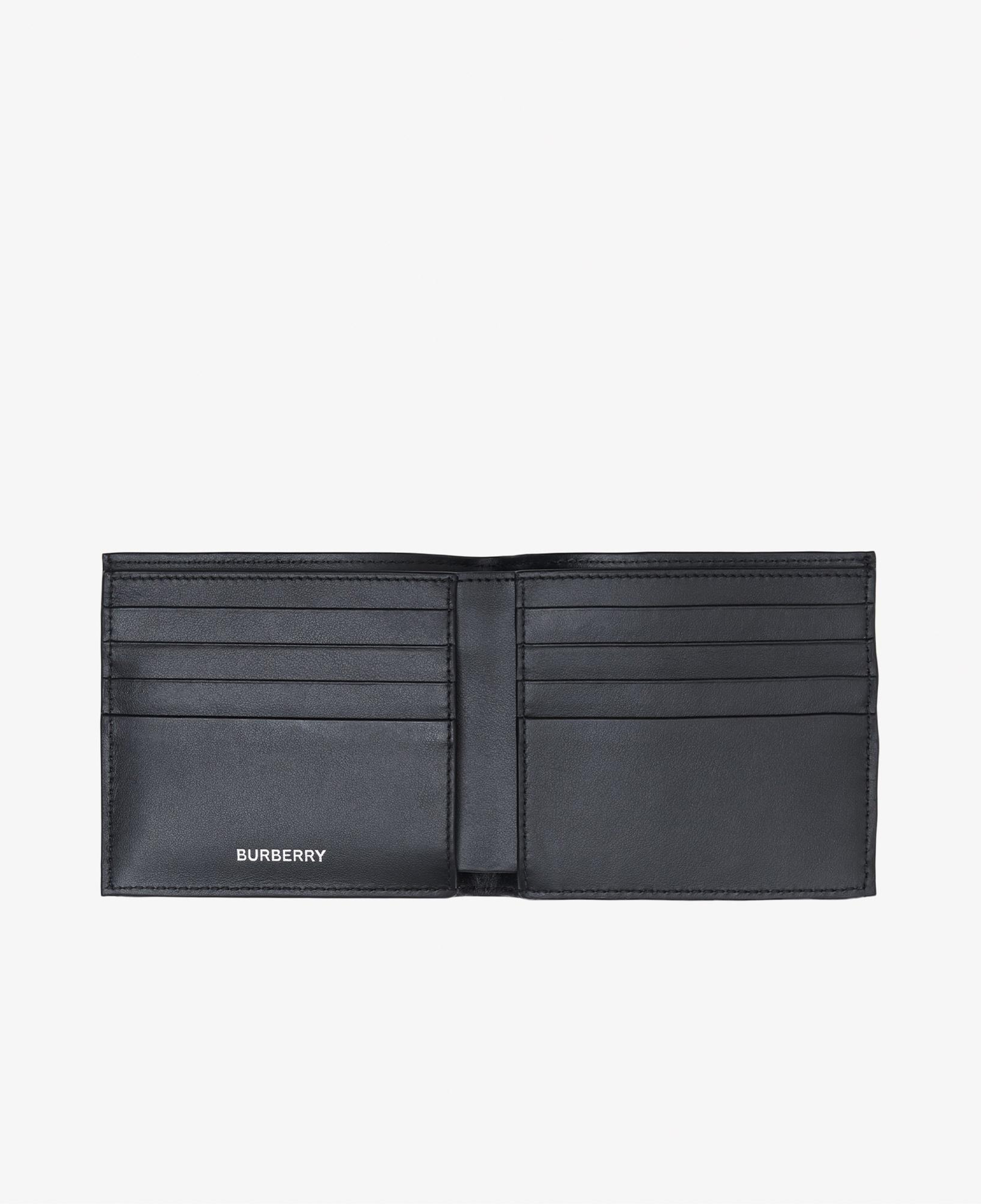 Burberry Reg Bill8 And Leather Bifold Erkek Bej Cüzdan
