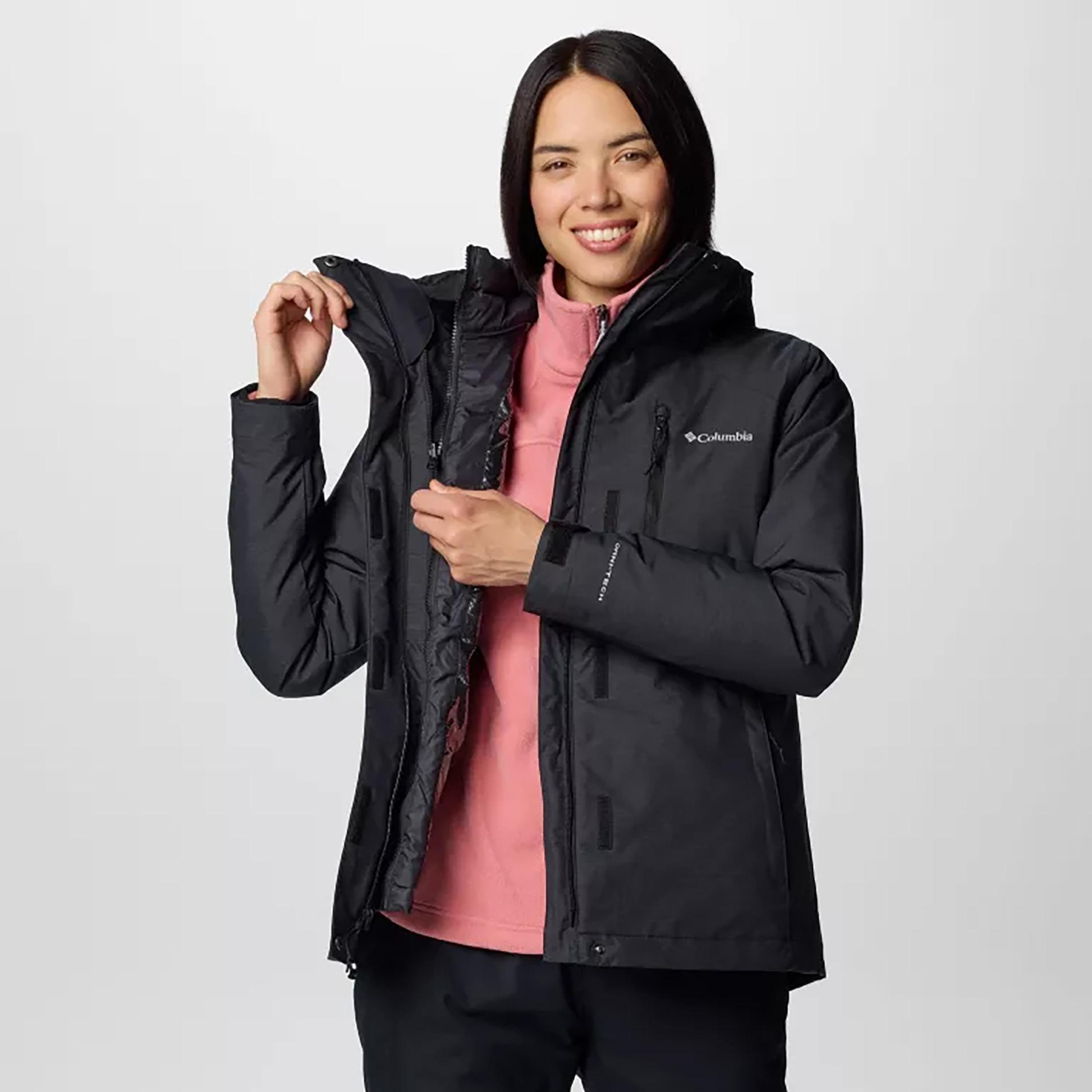 Columbia Whirlibird V Interchange Kadın Siyah Mont