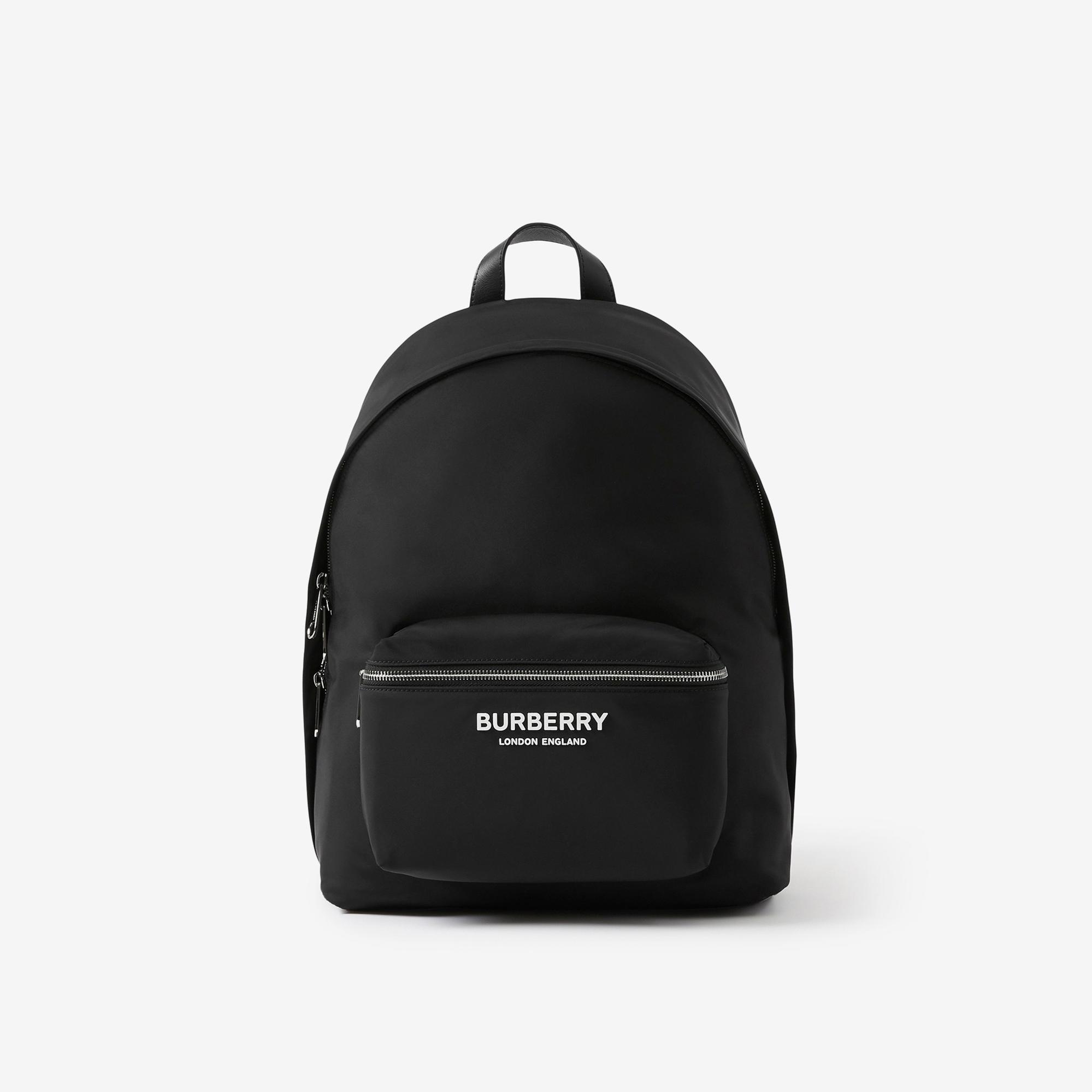 Burberry Nylon Erkek Siyah Sırt Çantası