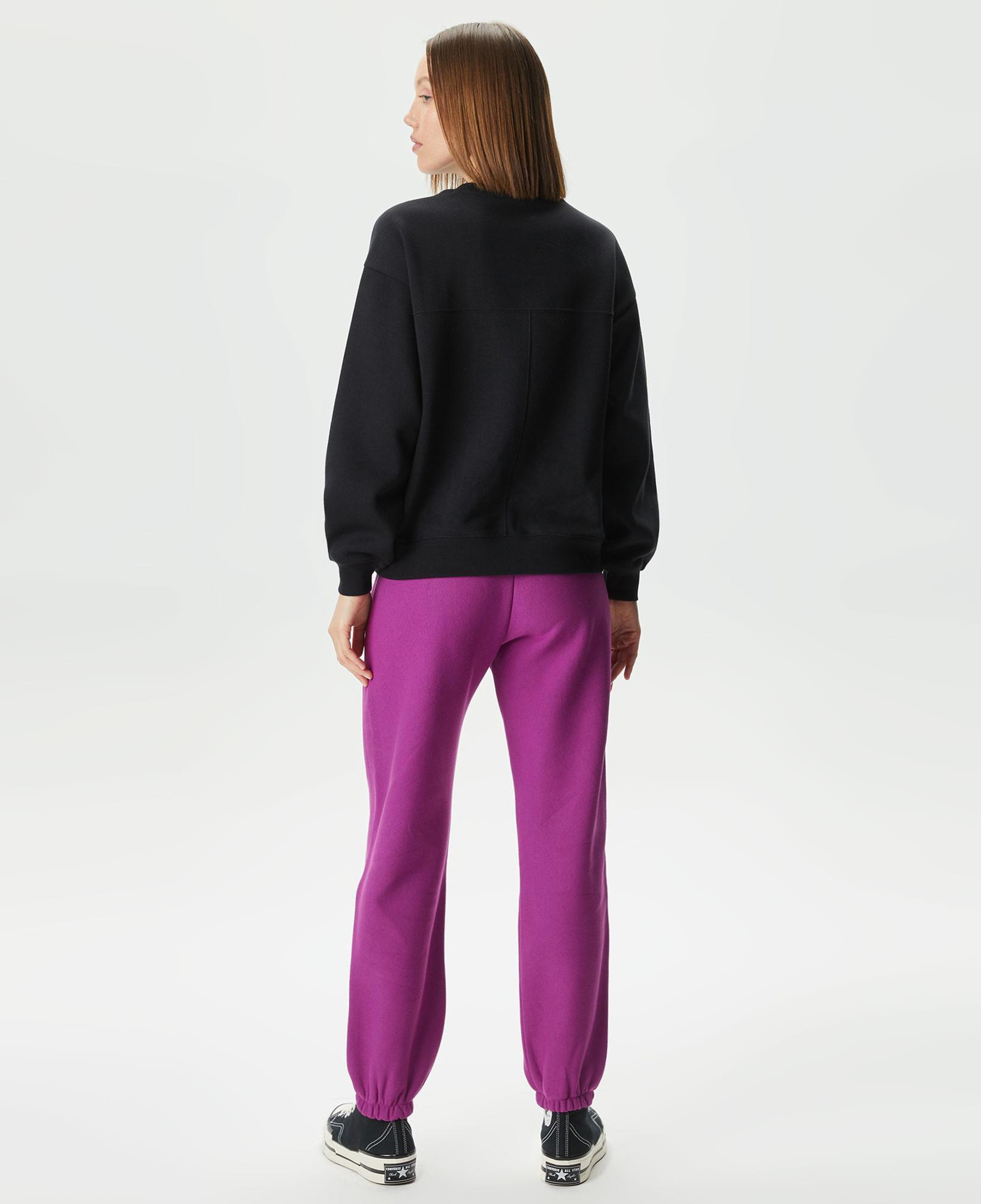 Champion Elastic Cuff Kadın Mor Eşofman Altı