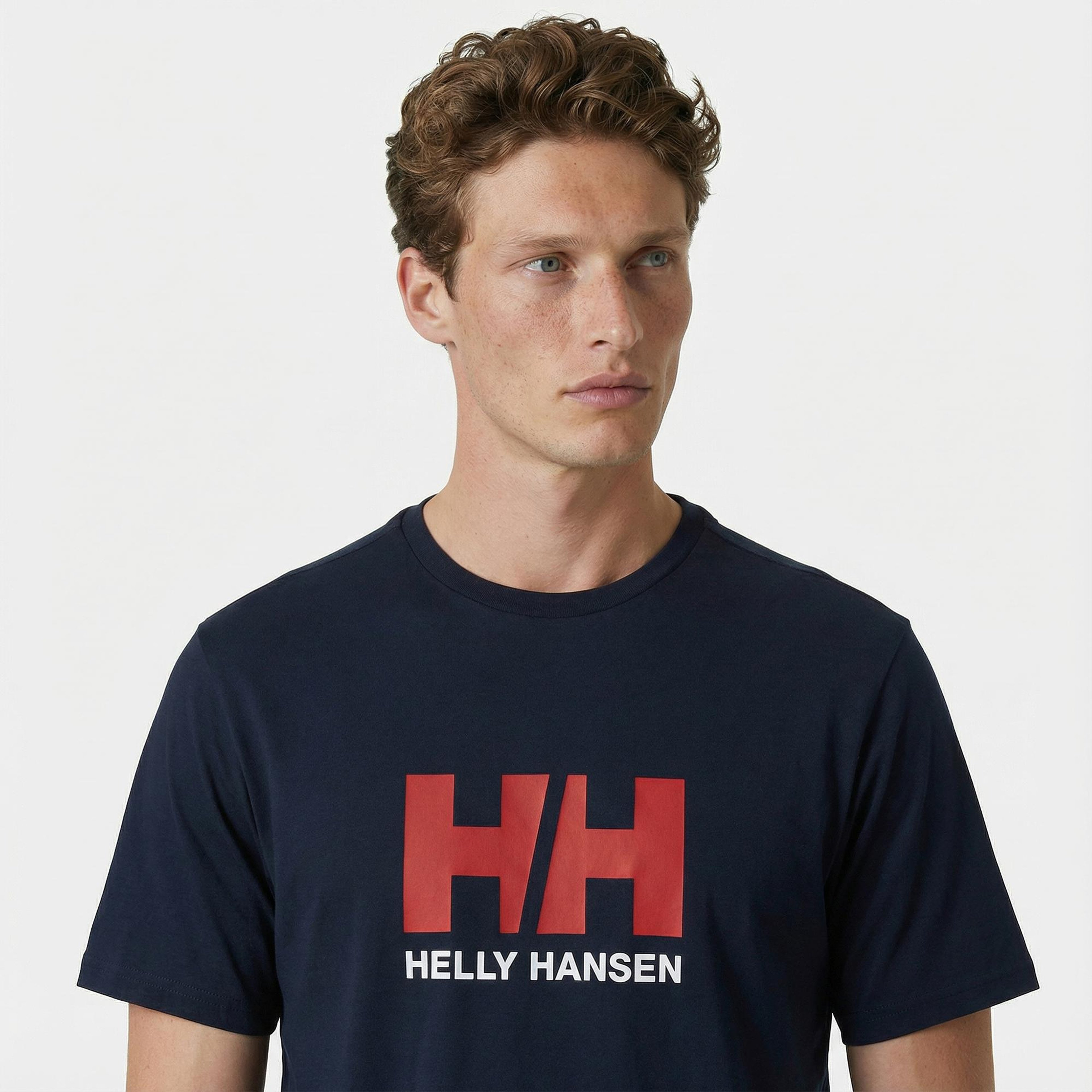 Helly Hansen Logo 3.0 Erkek Lacivert T-Shirt