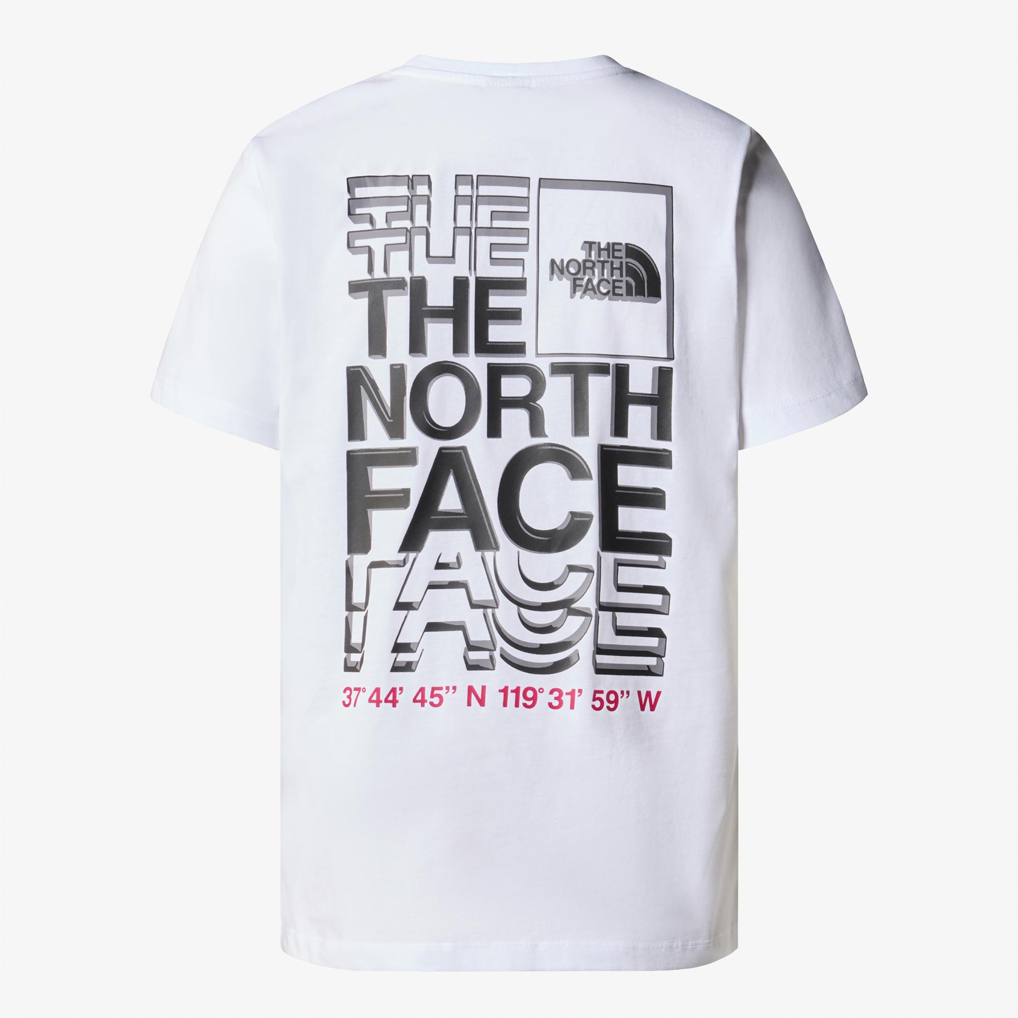 The North Face Coordinates Tee Kadın Beyaz T-Shirt