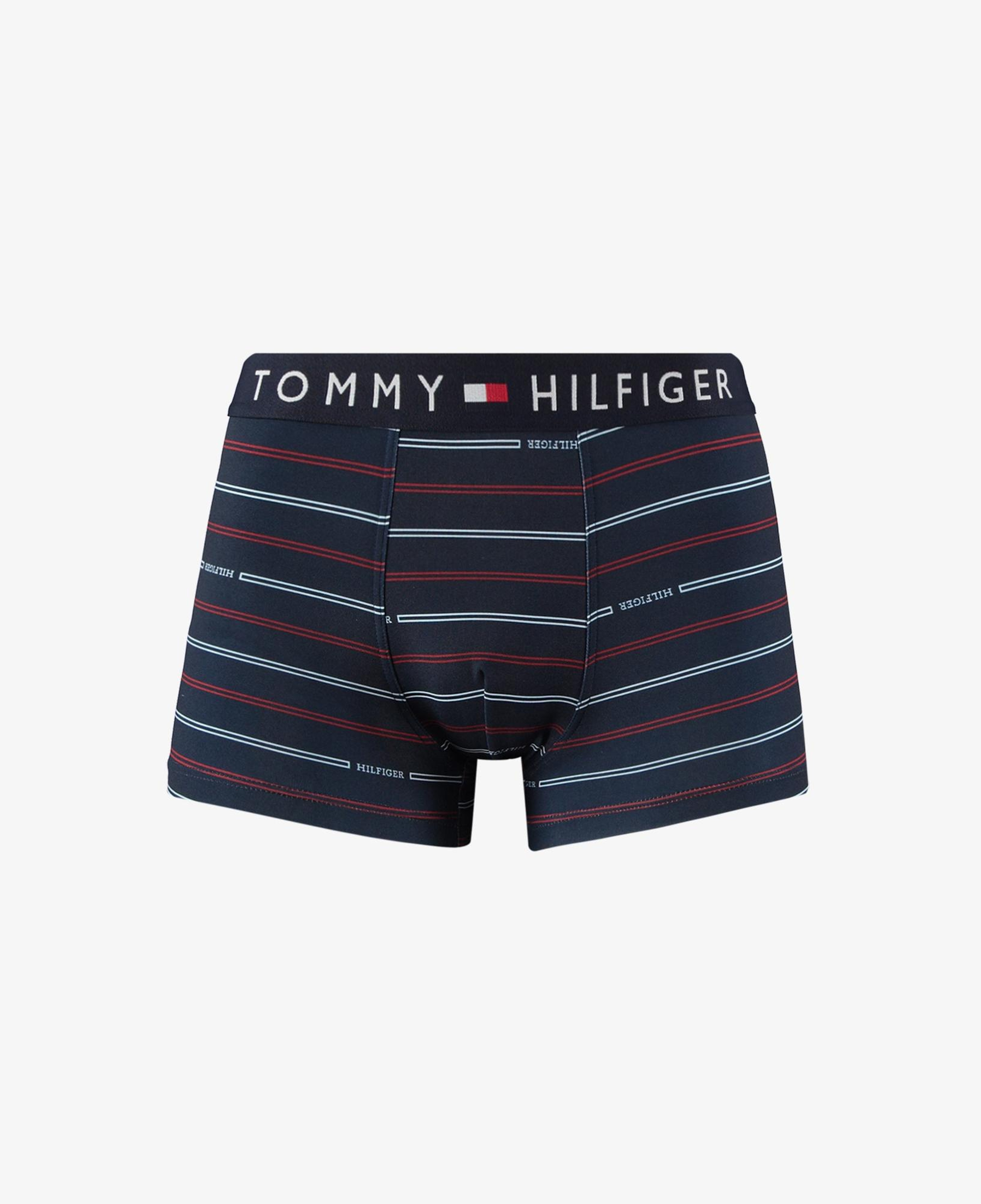 Tommy Hilfiger Trunk Mf Print Erkek Mavi Boxer