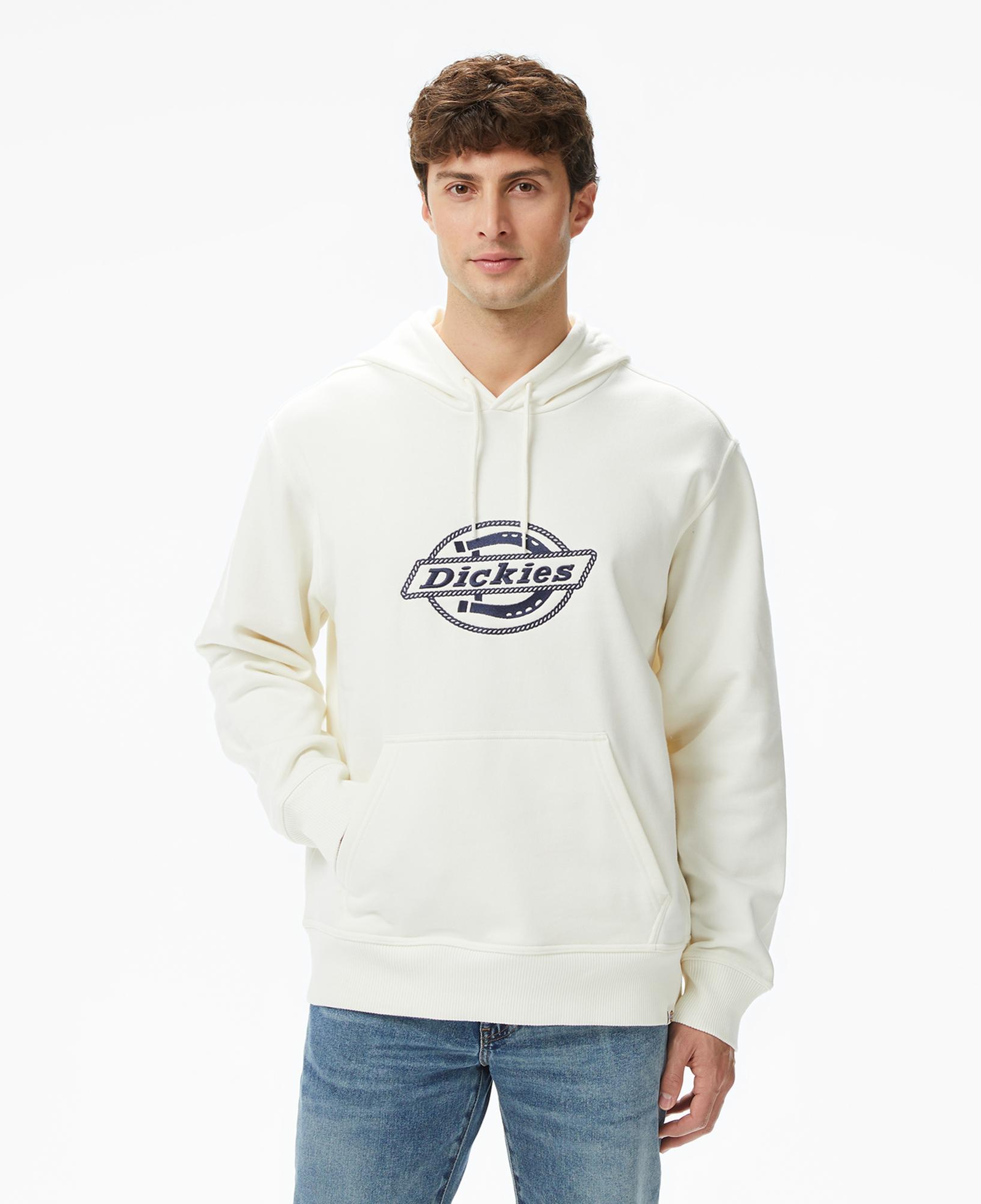 Dickies Forth Shaw Erkek Beyaz Sweatshirt