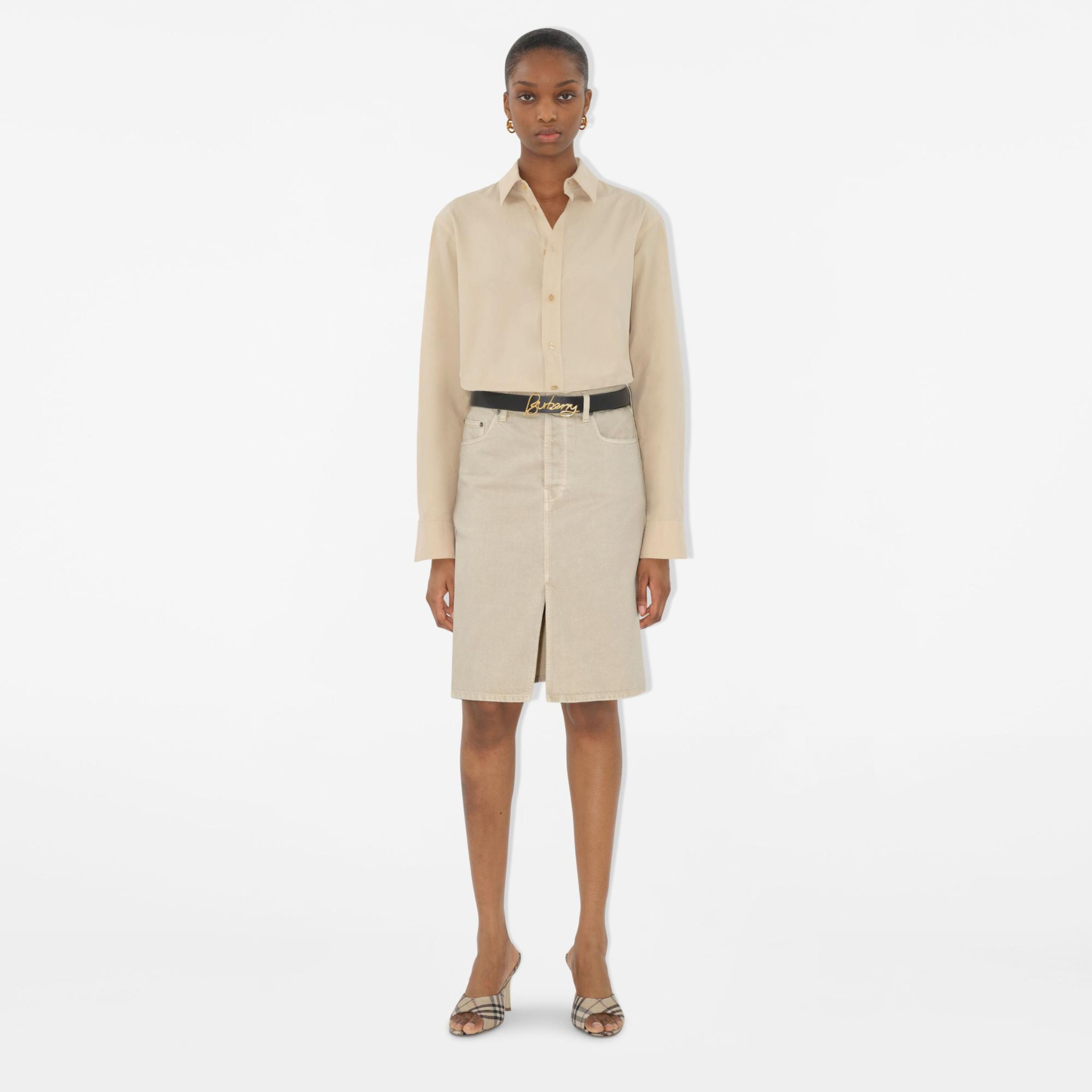 Burberry Signature Rev 30Mm Reversible Leather Kadın Siyah Kemer