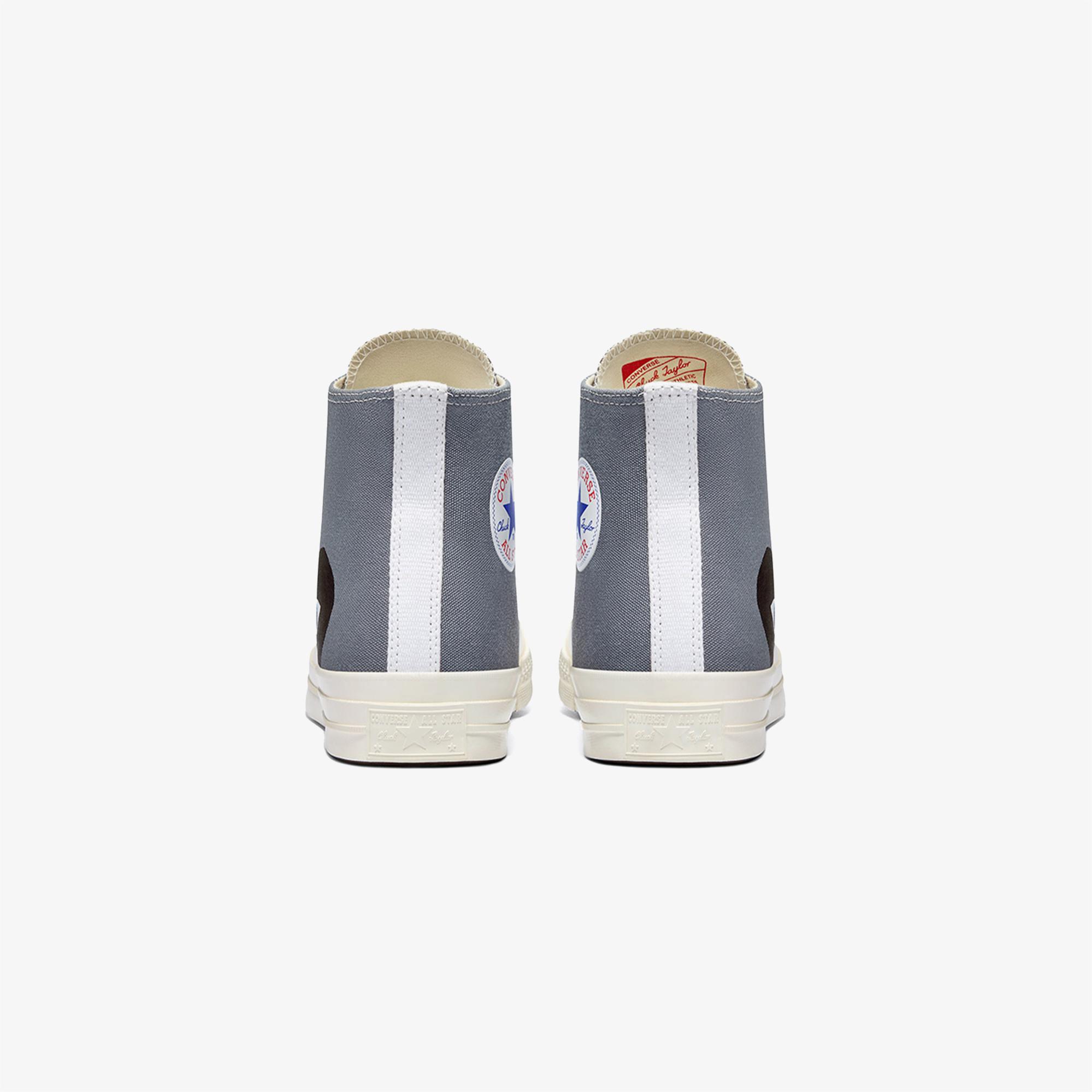 Converse X Comme Des Garçons Play Chuck 70 Unisex Gri Sneaker