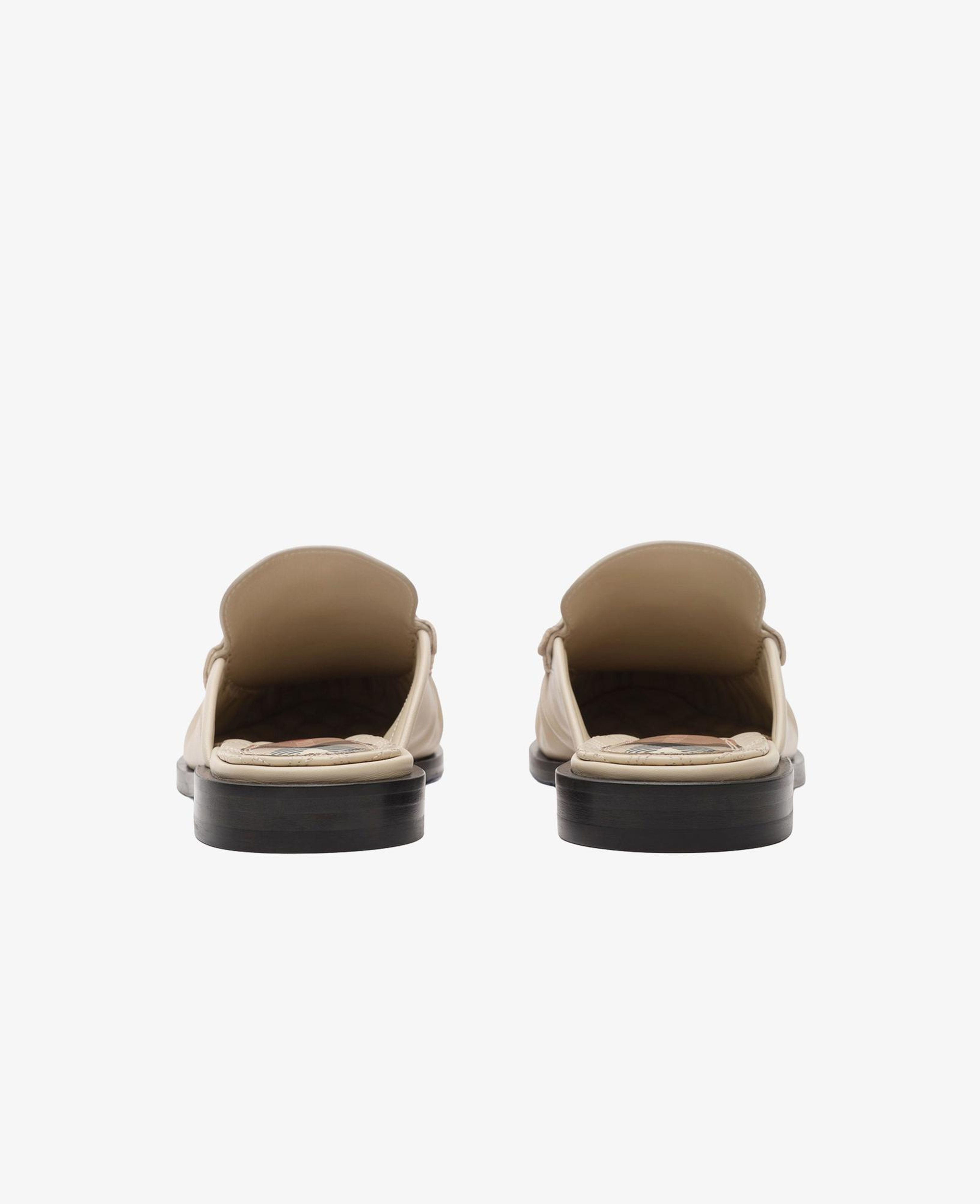 Burberry Cadet Mules Kadın Beyaz Terlik