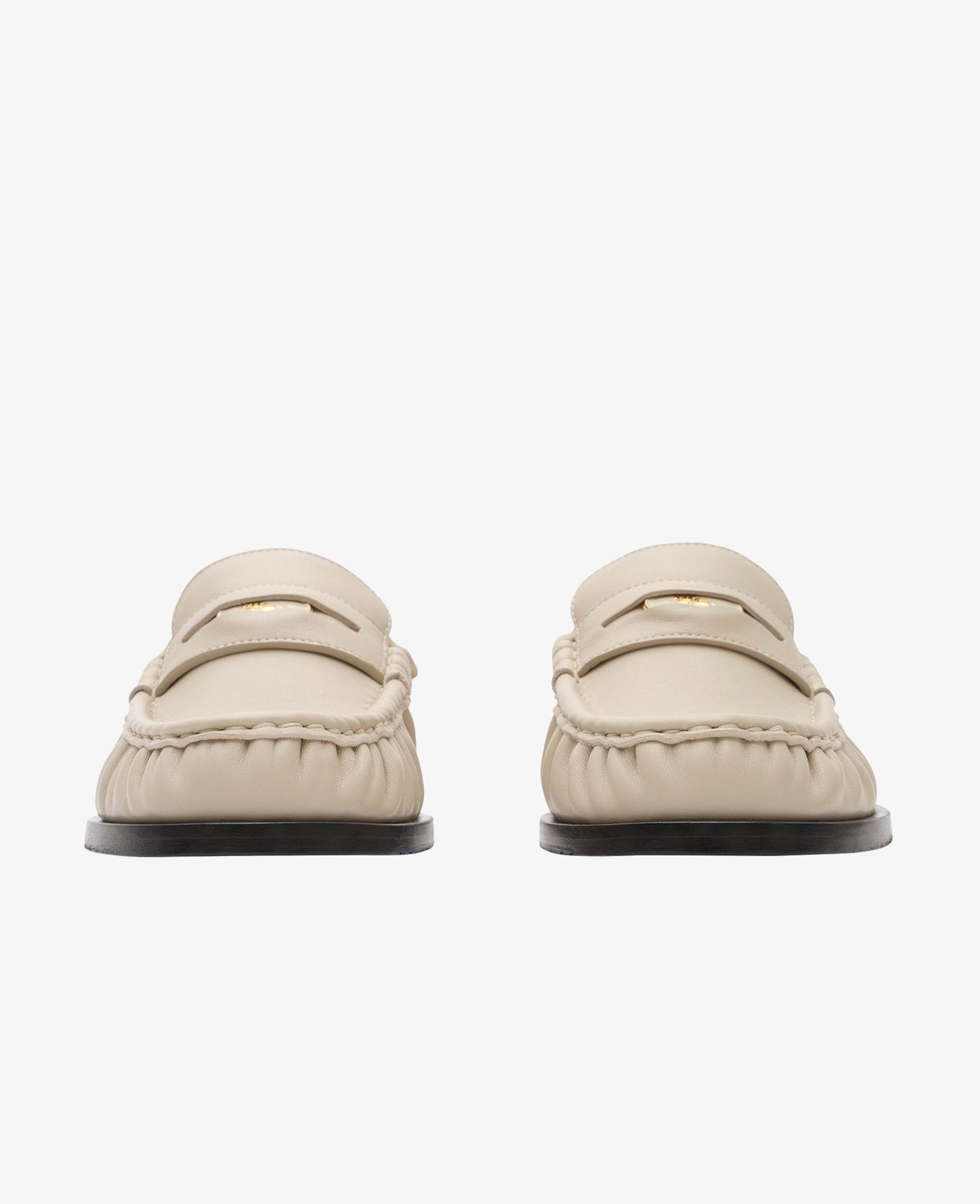 Burberry Cadet Mules Kadın Beyaz Terlik