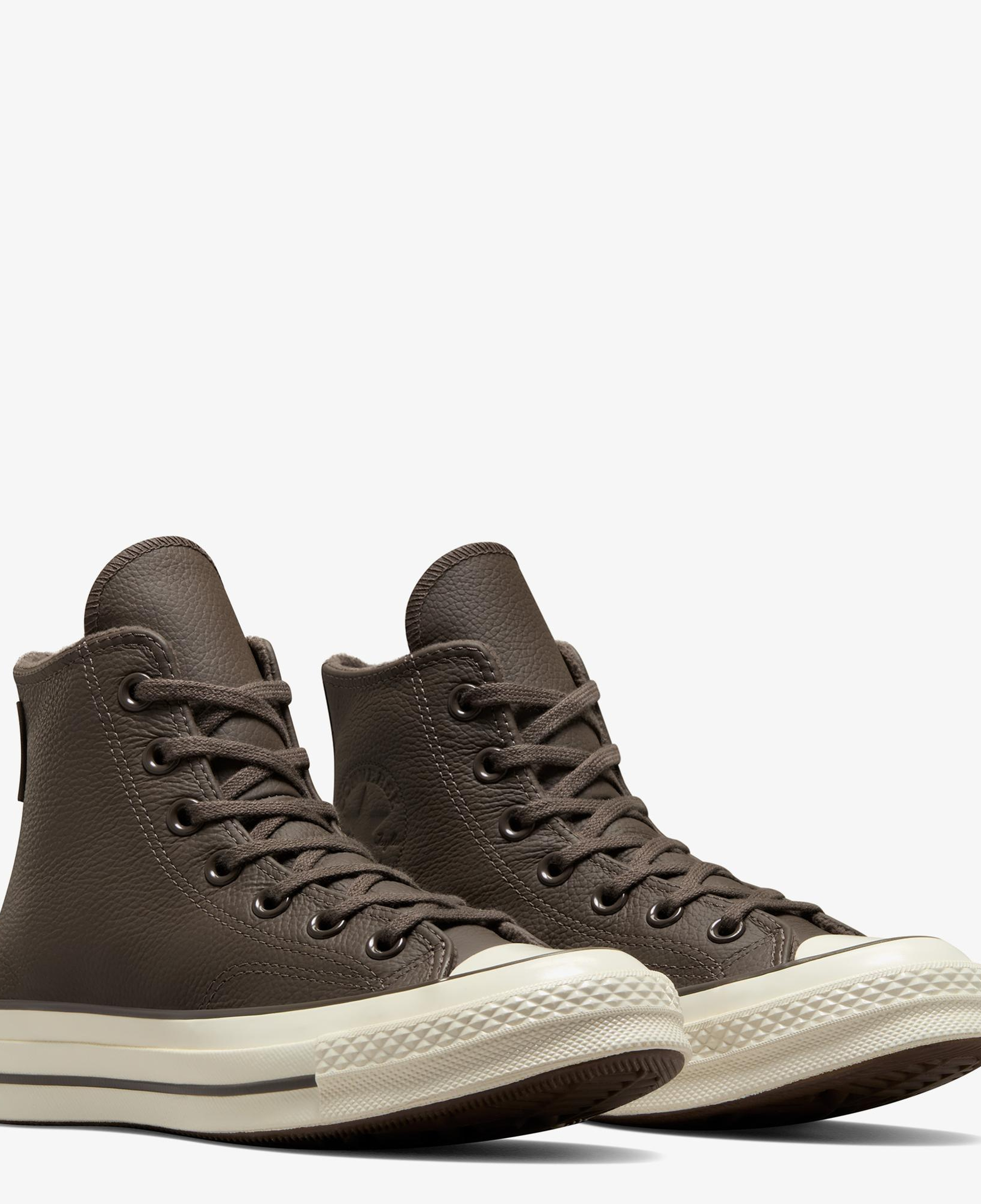 Converse Chuck 70 Unisex Kahverengi Deri Sneaker