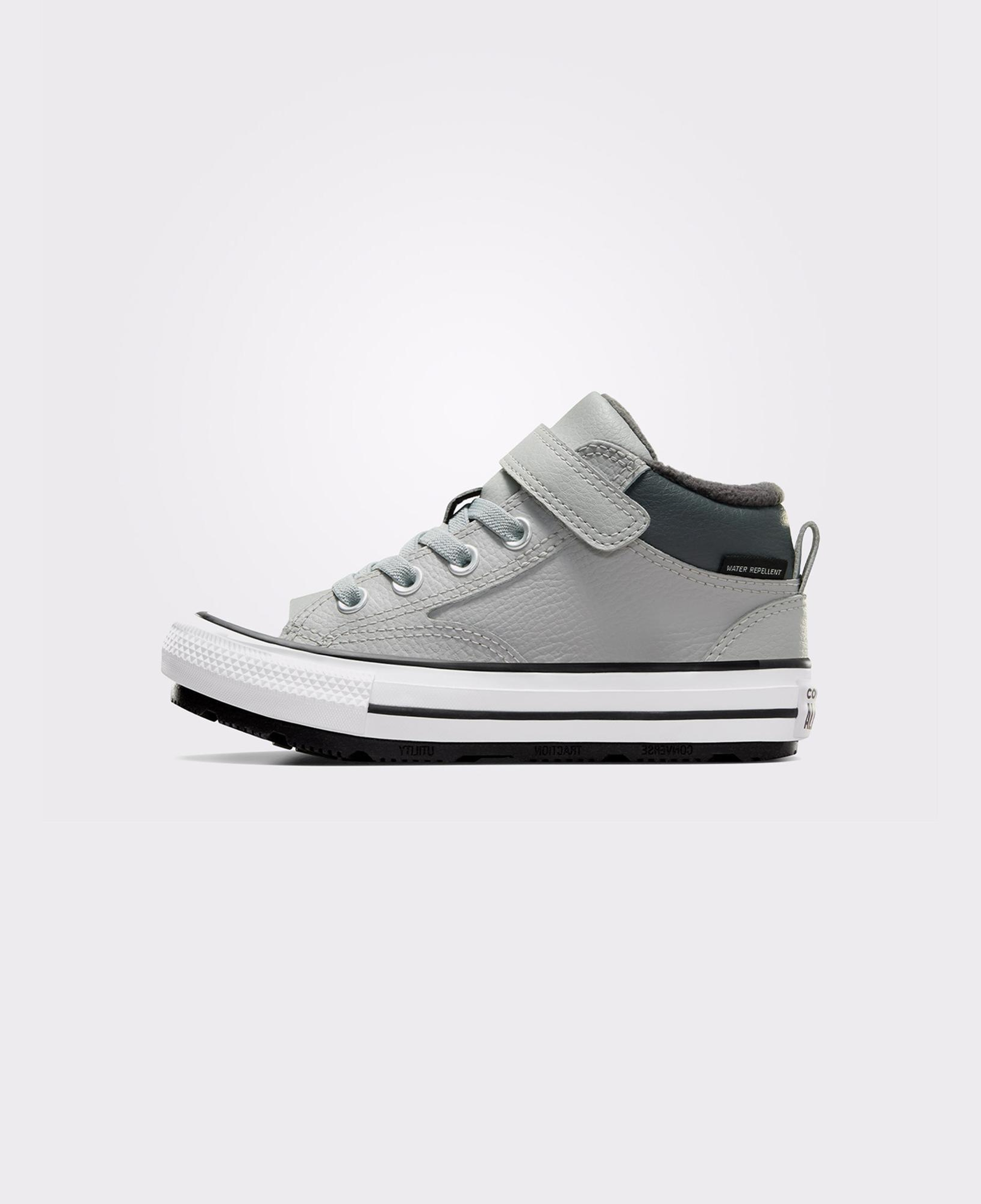 Converse Chuck Taylor All Star Malden Street Çocuk Gri Deri Sneaker
