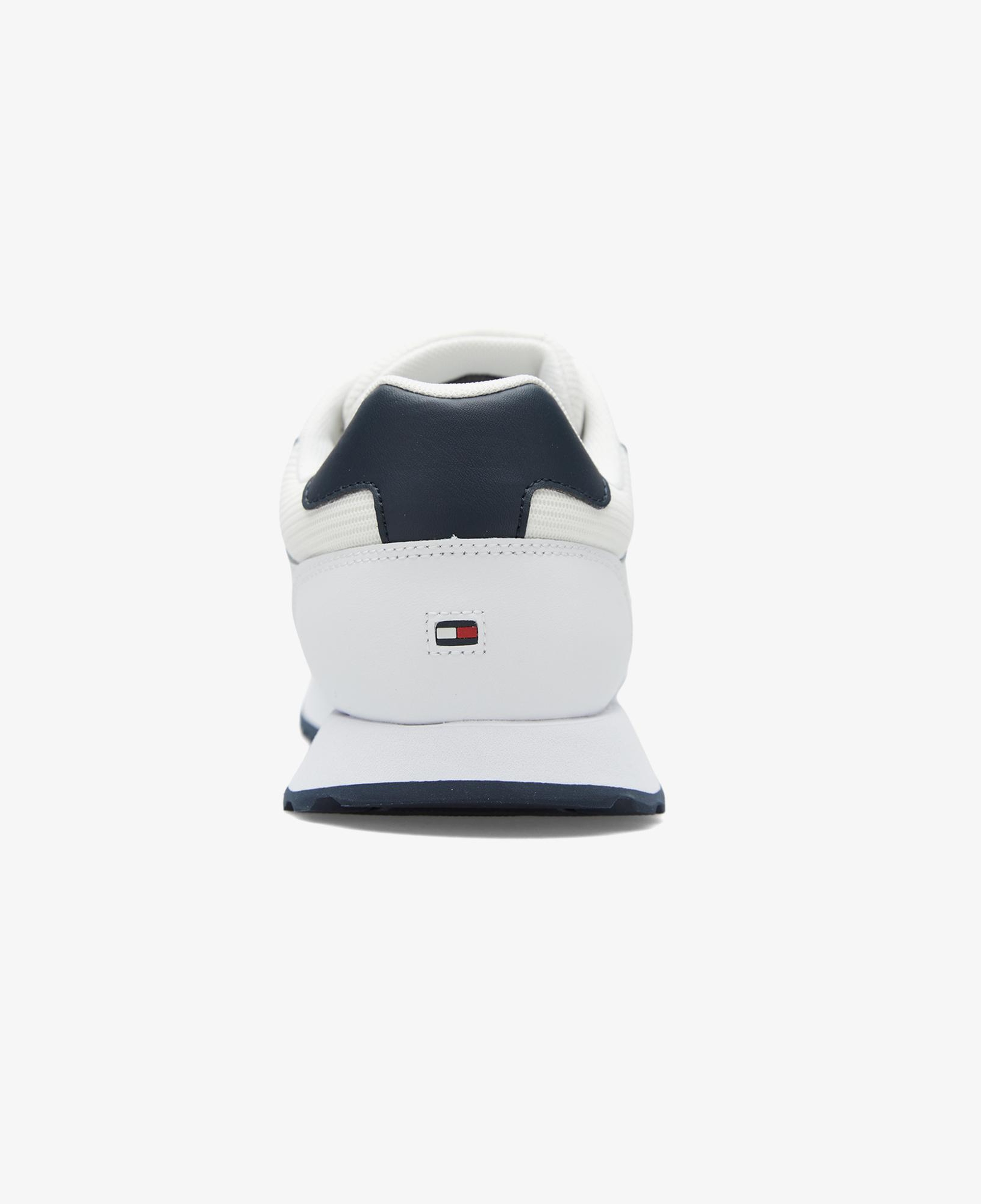 Tommy Hilfiger New Runner Eva Leather Erkek Beyaz Sneaker