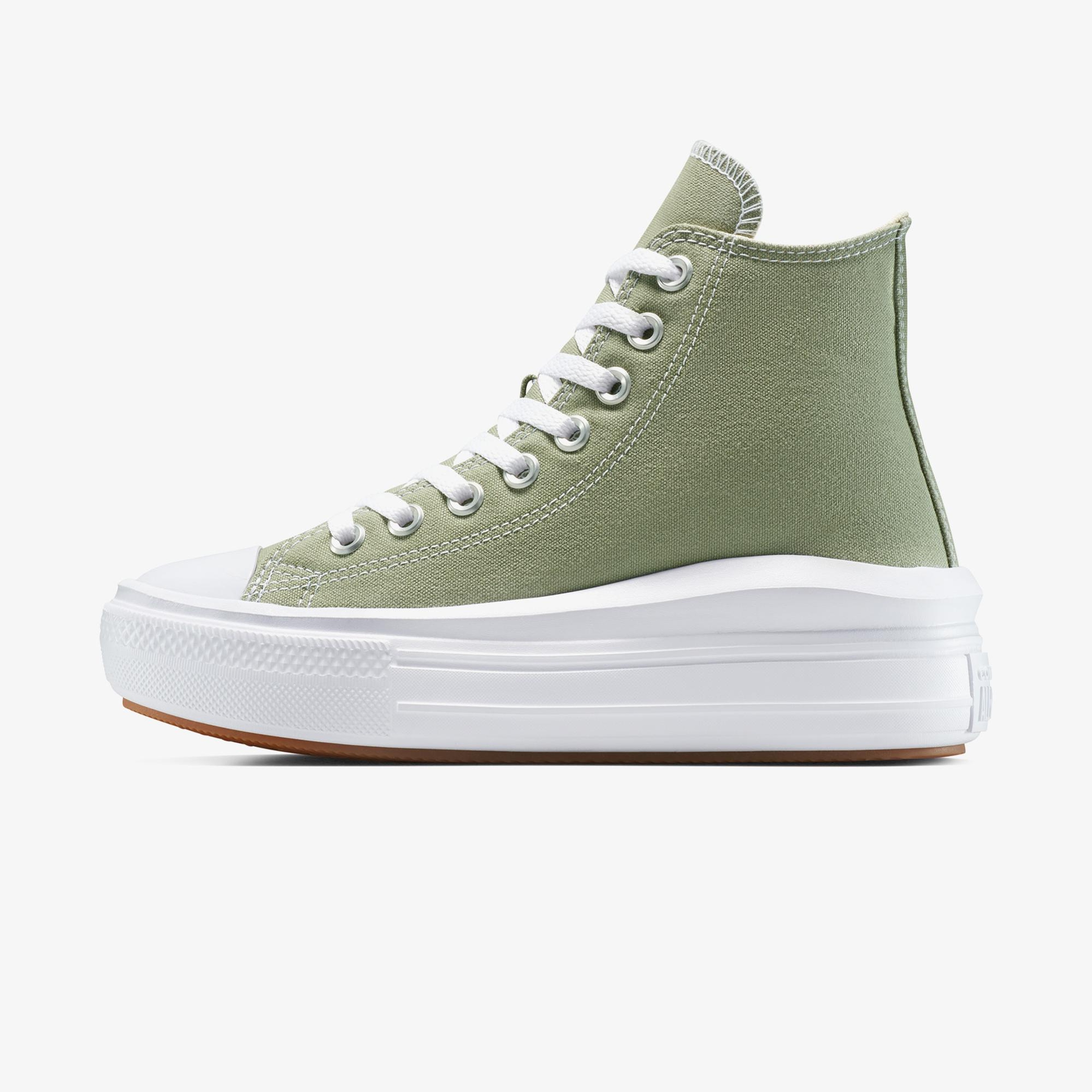 Converse Chuck Taylor All Star Move Platform Kadın Yeşil Sneaker
