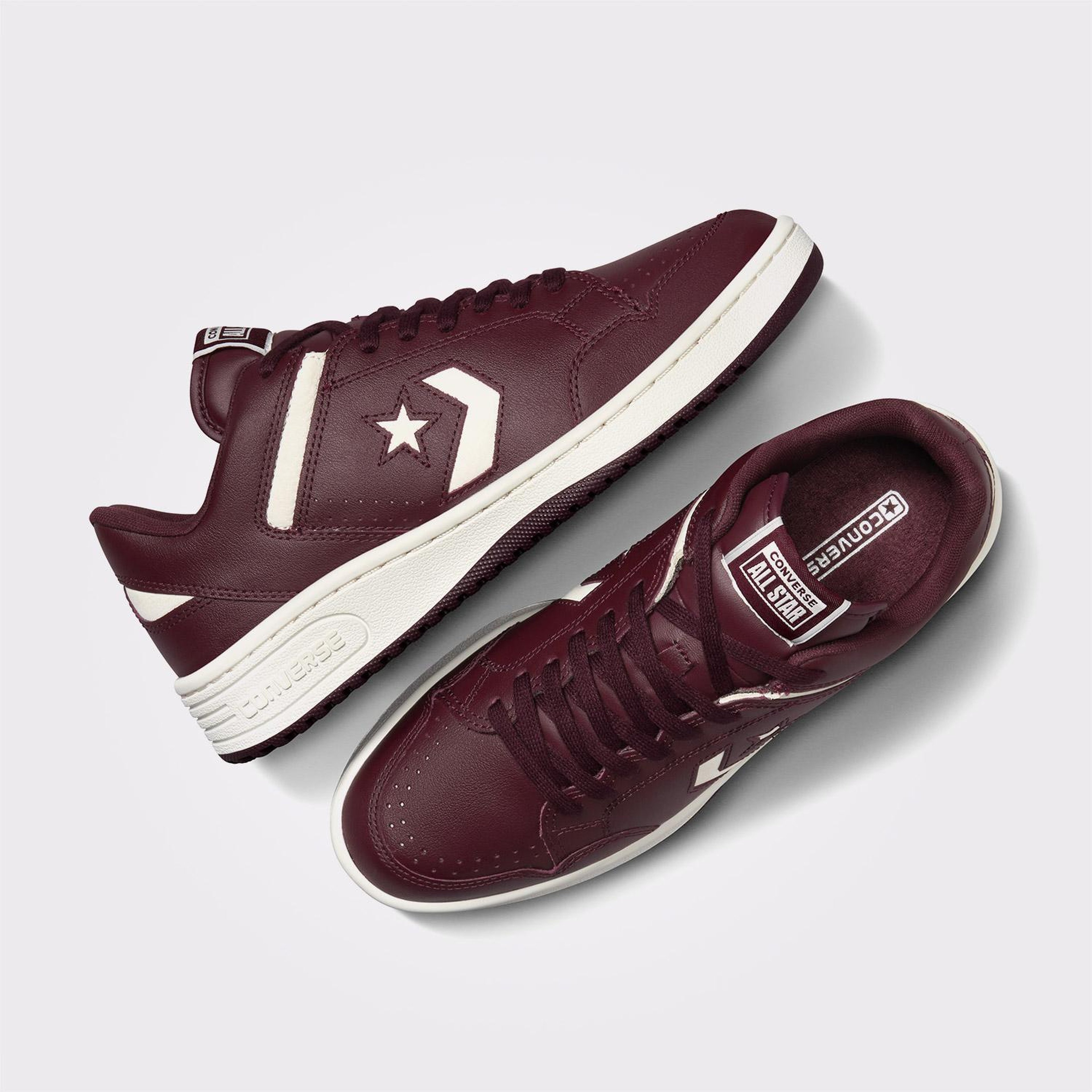 Converse Weapon Unisex Bordo Deri Sneaker
